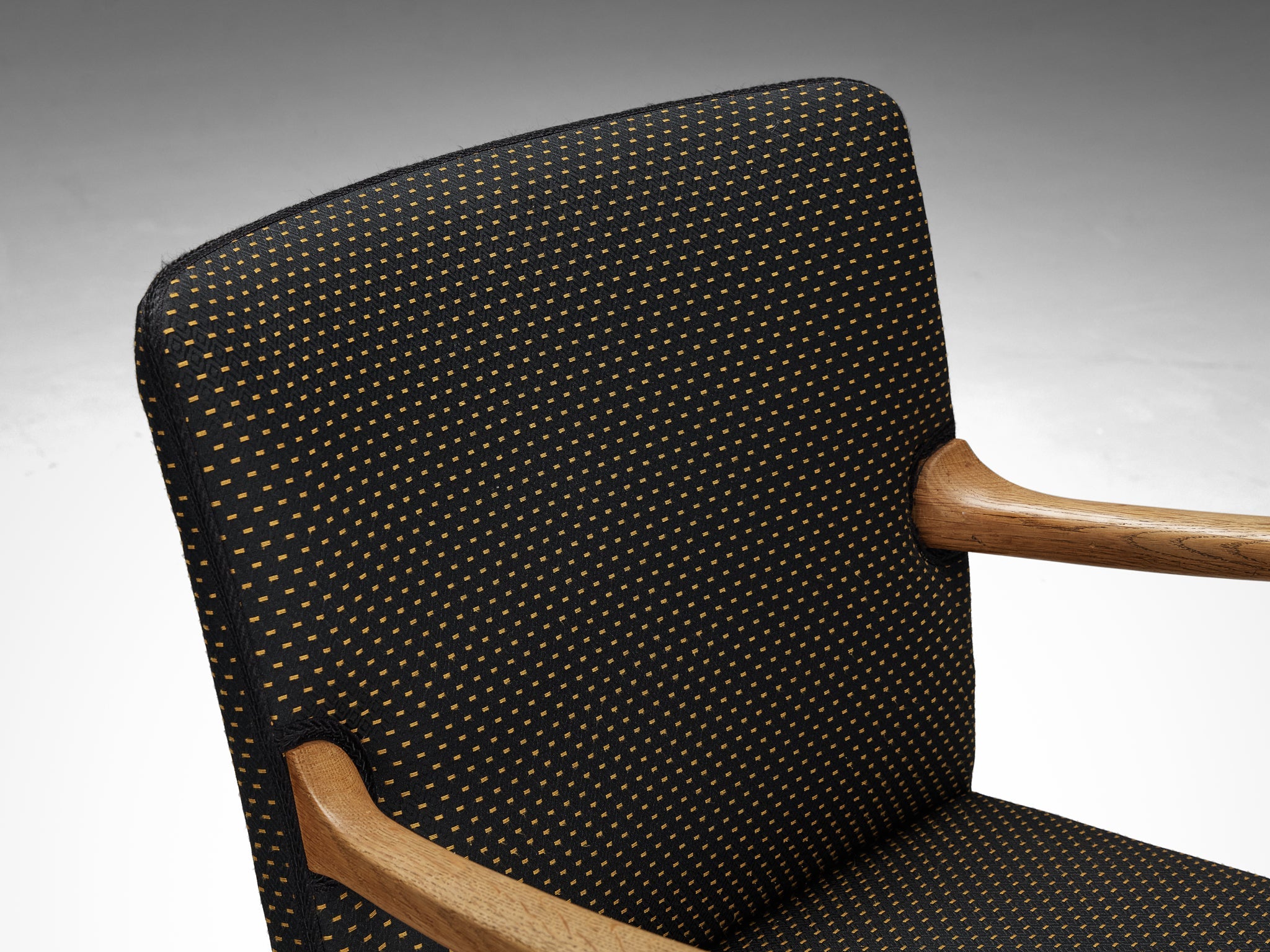 Rare Ole Wanscher for A.J. Iversen Set of Six Dining Chairs in Oak seating Morentz