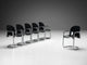 Afra and Tobia Scarpa for B&B Italia 'Dialogo Dessau' Dining Chairs Seating Morentz