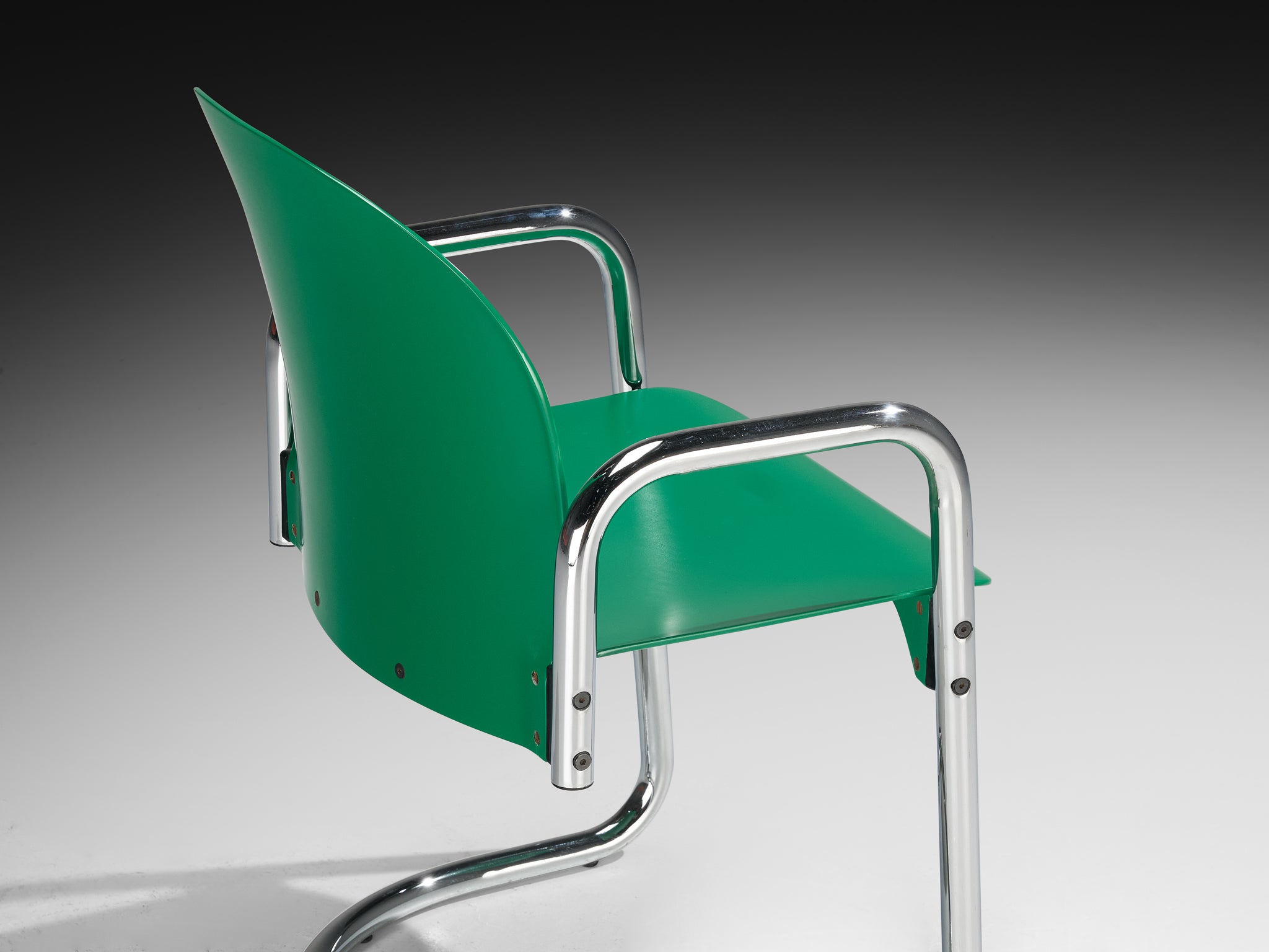 Afra and Tobia Scarpa for B&B Italia 'Dialogo Dessau' Dining Chairs Seating Morentz