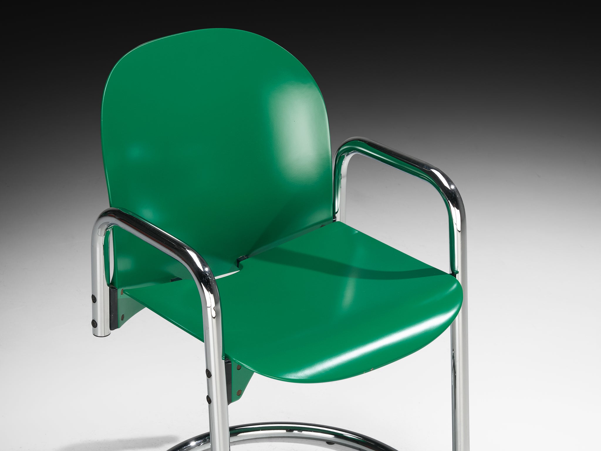 Afra and Tobia Scarpa for B&B Italia 'Dialogo Dessau' Dining Chairs Seating Morentz