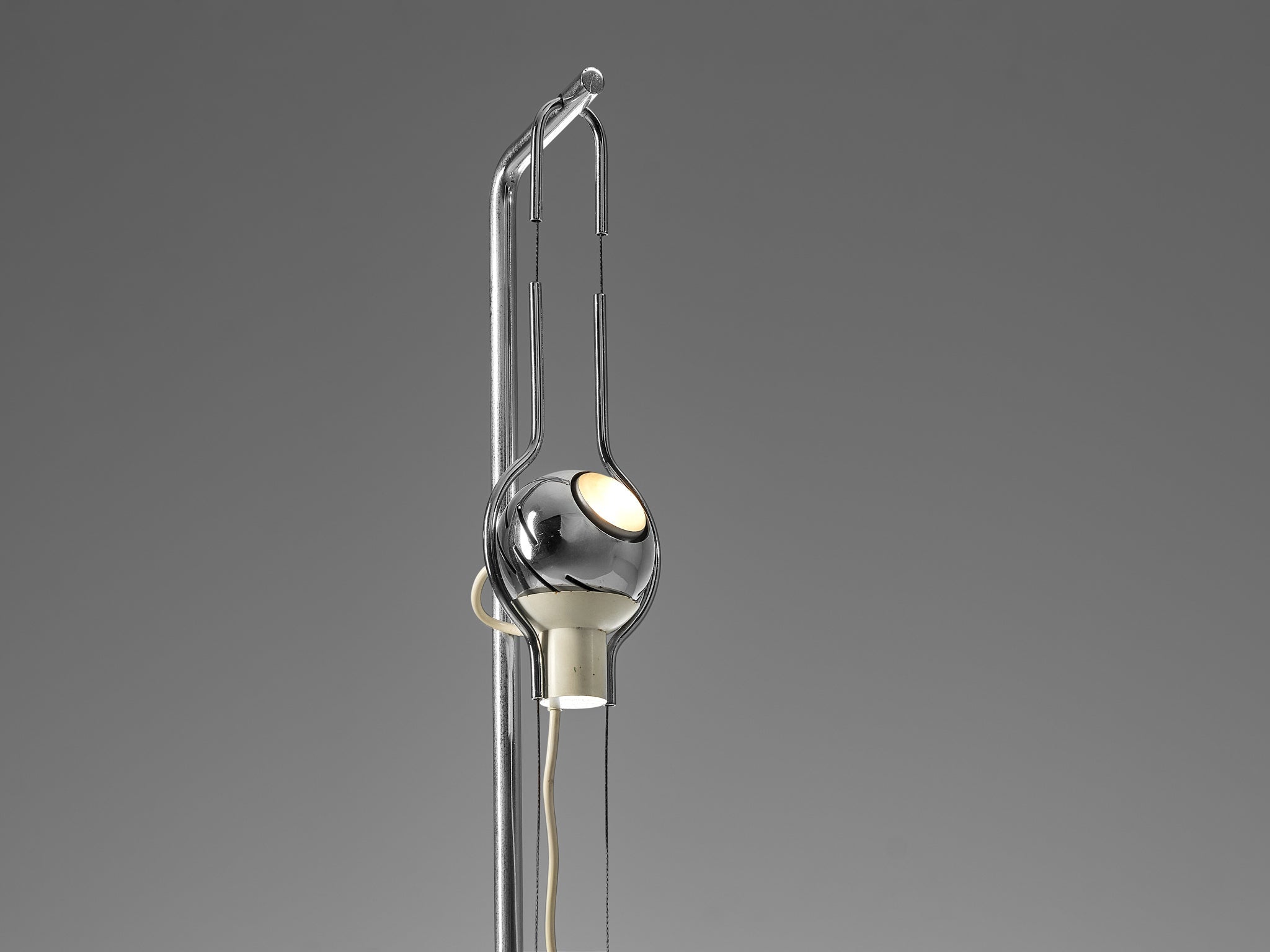 Angelo Lelii for Arredoluce ‘Filo Sfera’ Table Lamp with Magnetized Globe lighting Morentz