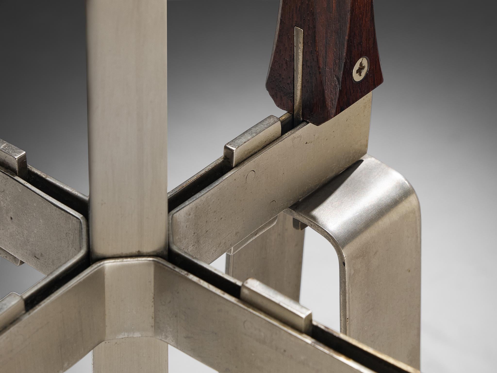 Rare Ico Parisi for Stildomus 'Altair' Fireplace Tools building and garden elements Morentz