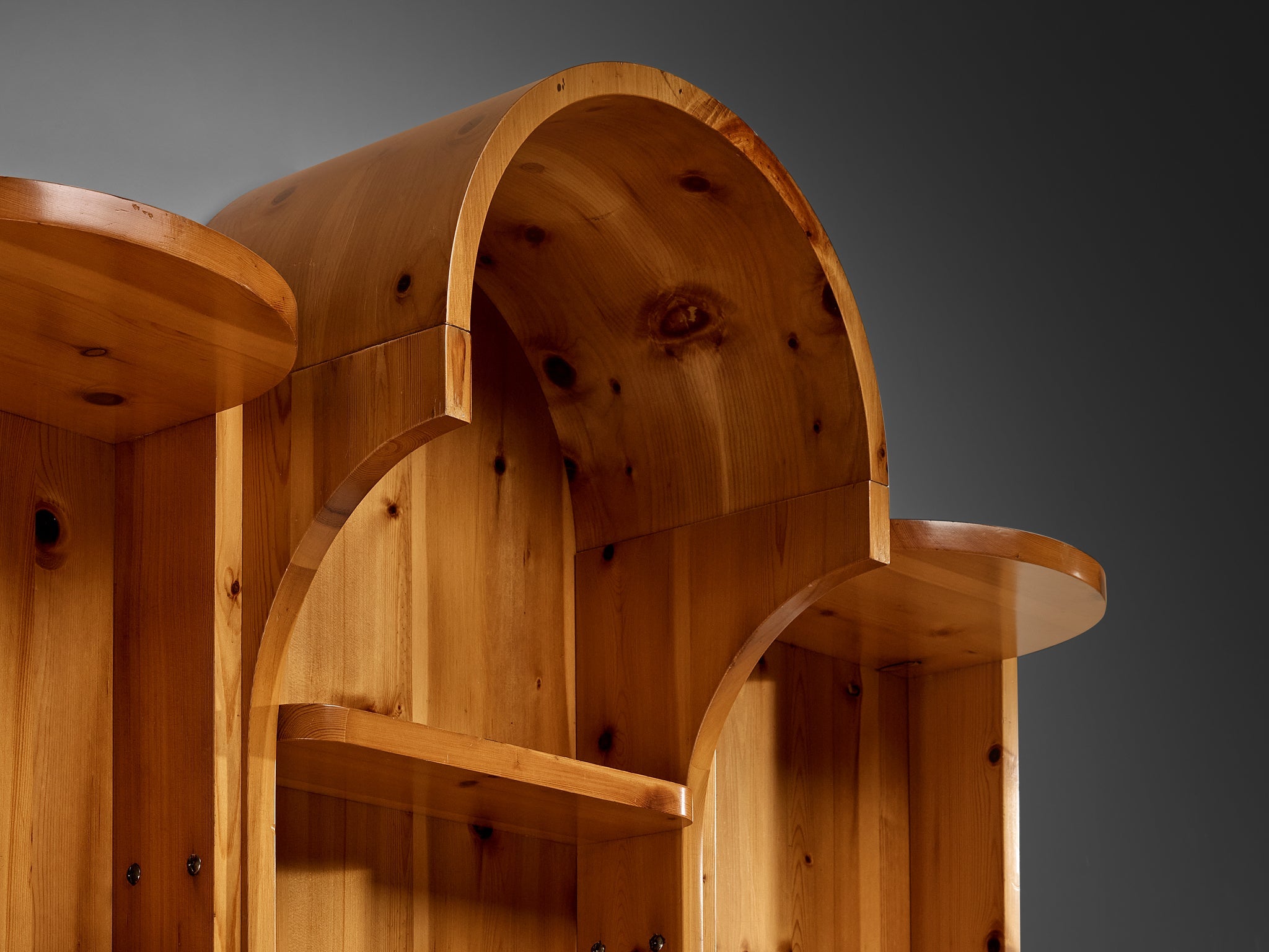 Bar and Wall Unit in Solid Pine case pieces and storage cabinets Morentz