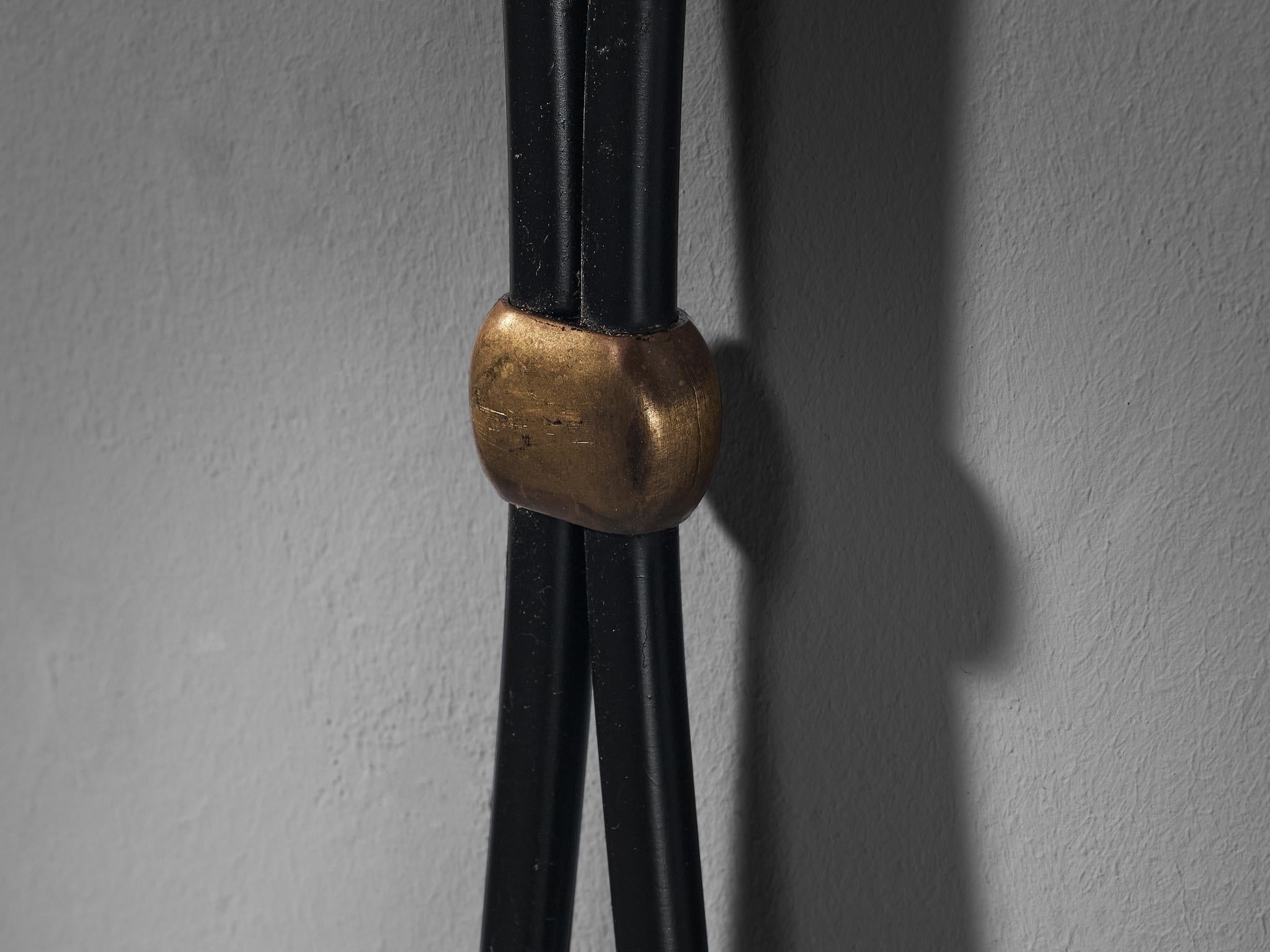 Jens Harald Quistgaard for Dansk Fireplace Set in Iron building and garden elements Morentz