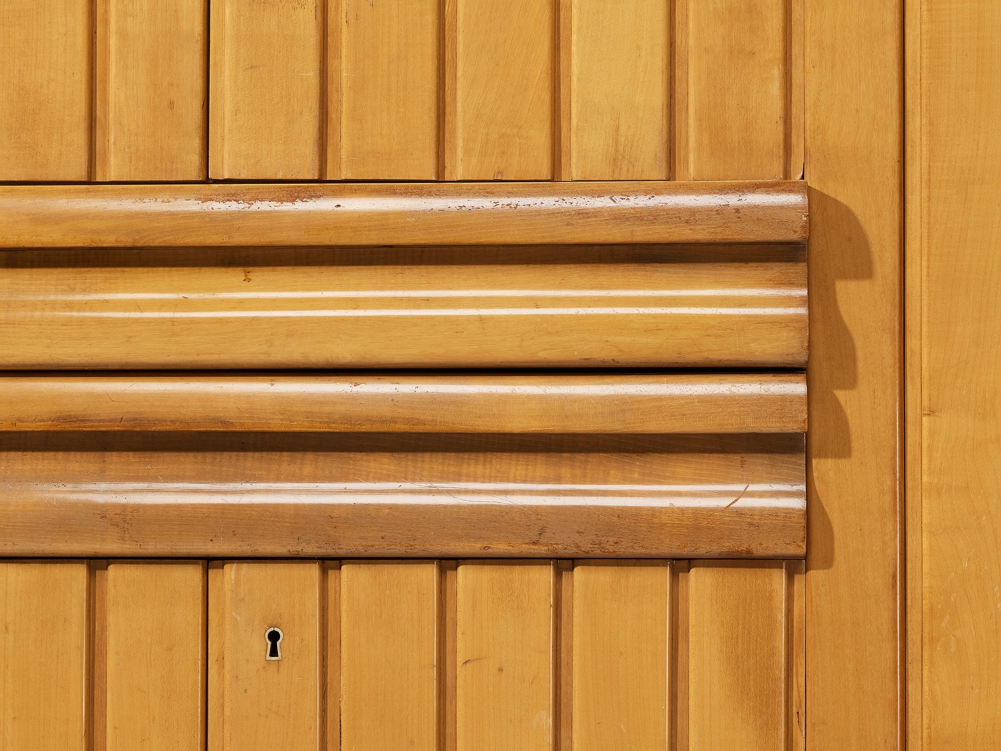 Charming Italian Highboard with Mirrors in Cherry case pieces and storage cabinets Morentz