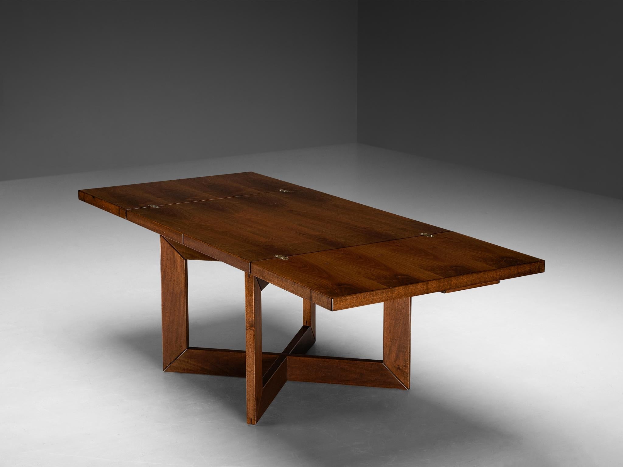 Ferdinando Meccani 'Libro' Dining Table in Walnut