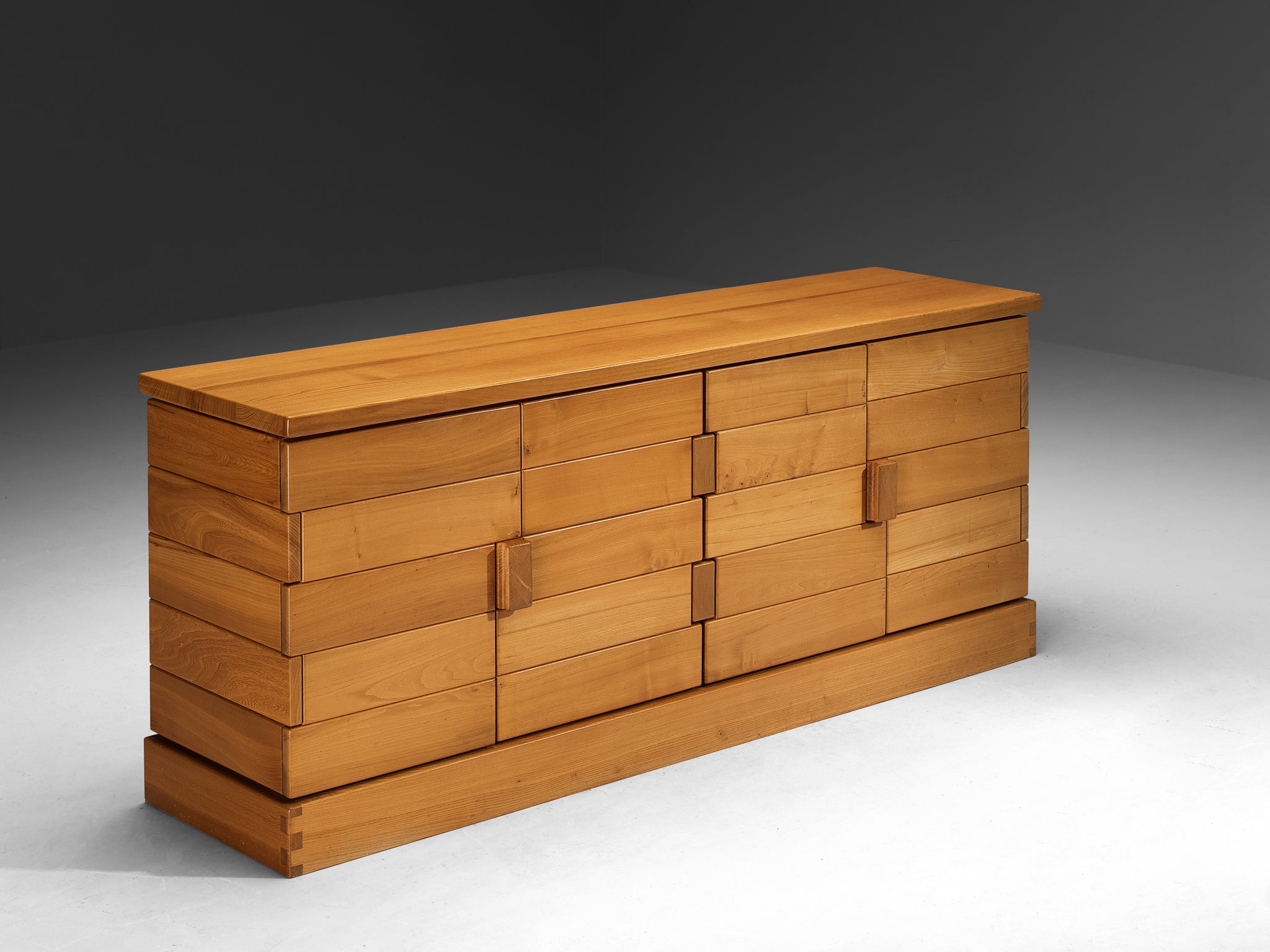 Maison Regain Sideboard in Solid Elm Case pieces and storage cabinets Morentz