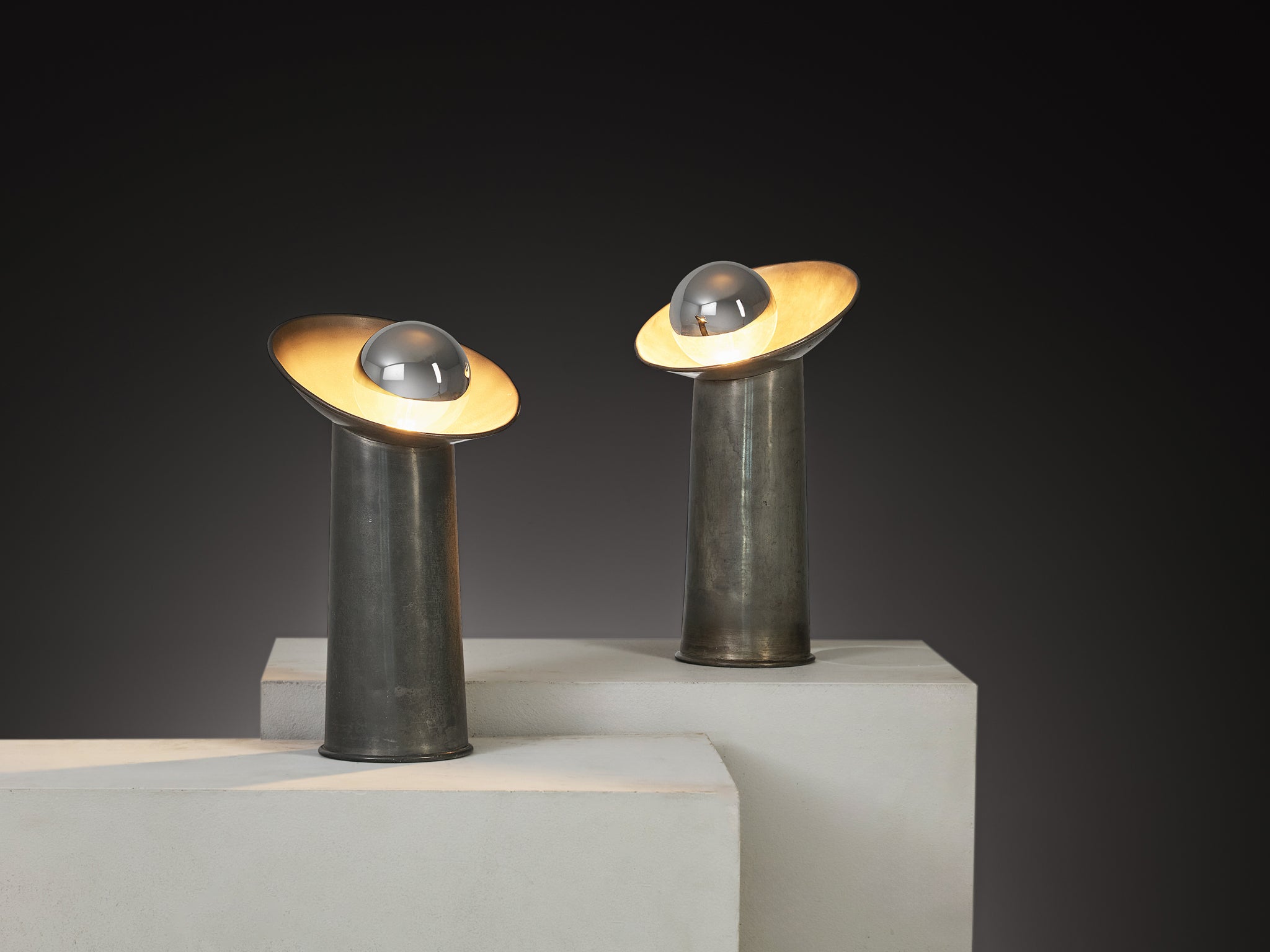 Gjlla Giani for Nucleo Sormani ‘Radar’ Table Lamps Lighting Morentz