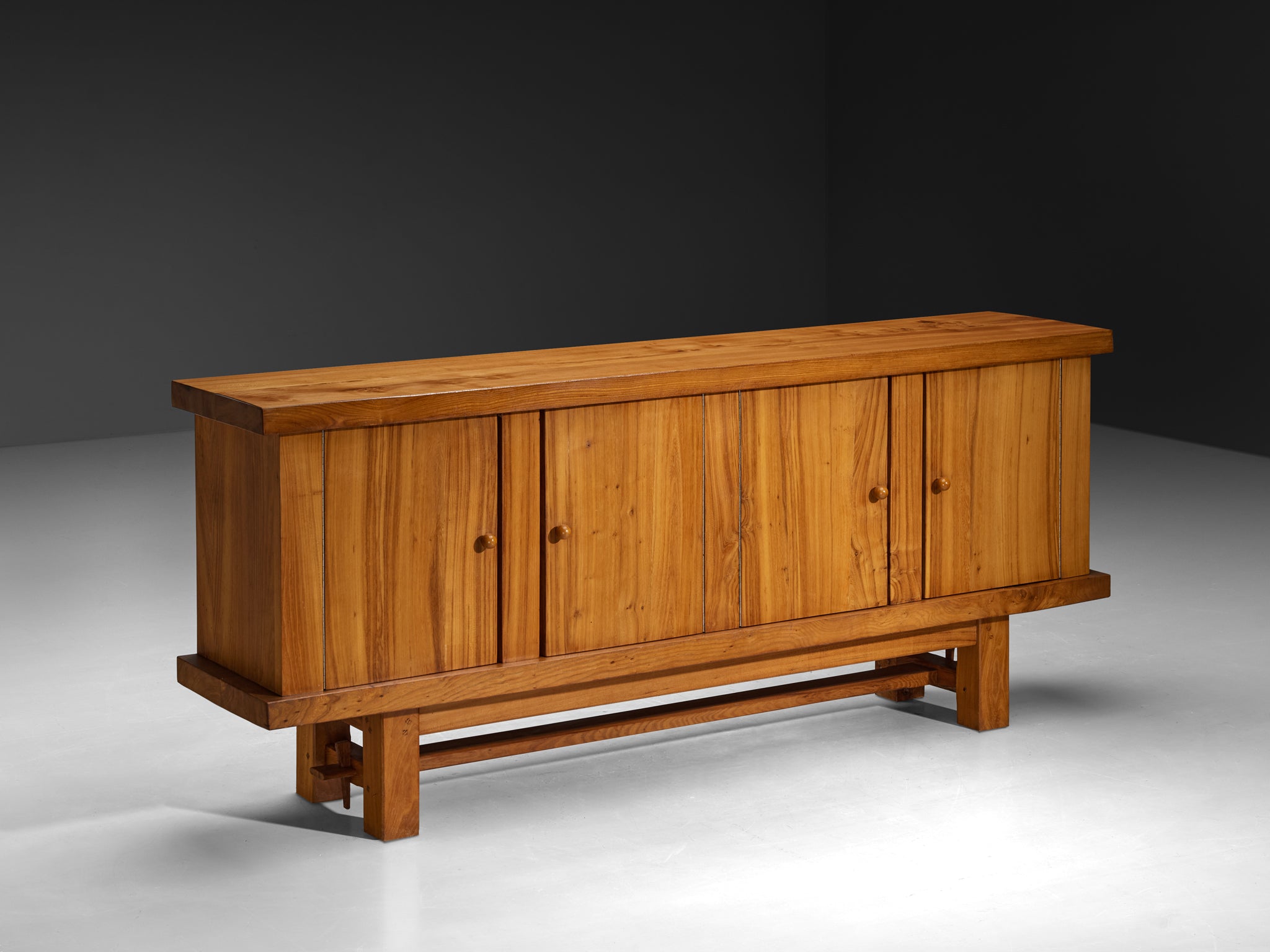 French Sideboard in Solid Elm by Skilled Craftsman Case pieces and storage cabinets Morentz