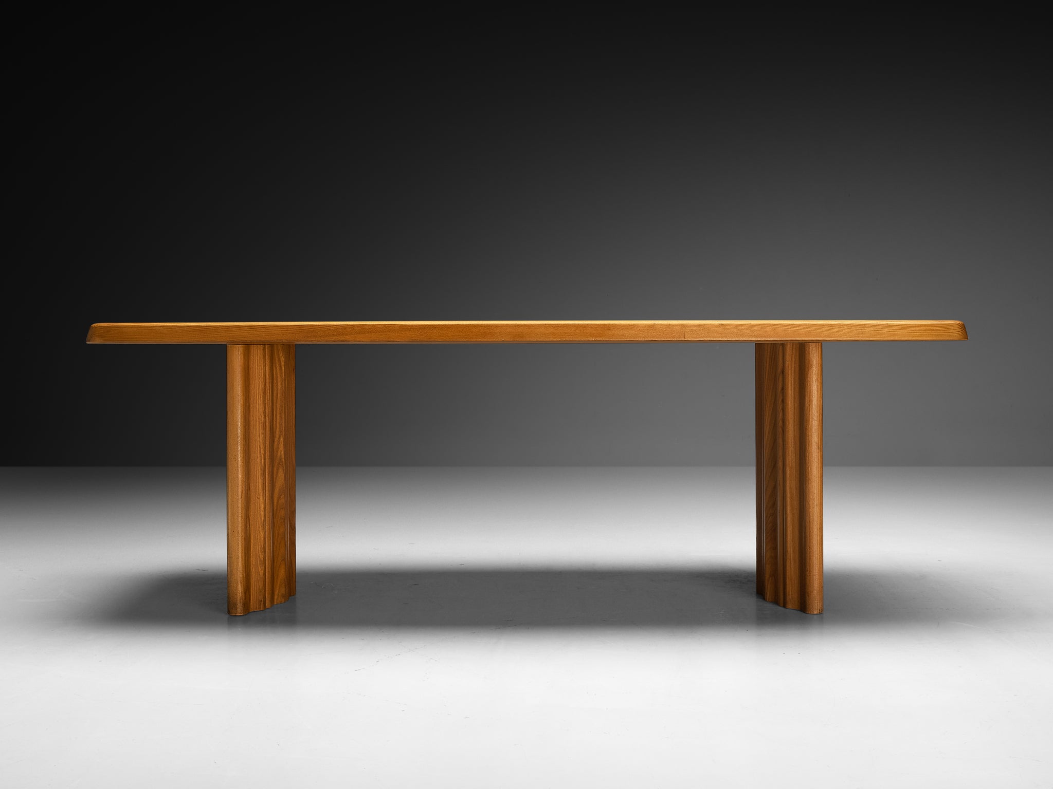 French Seltz Dining Table in Solid Elm Tables Morentz