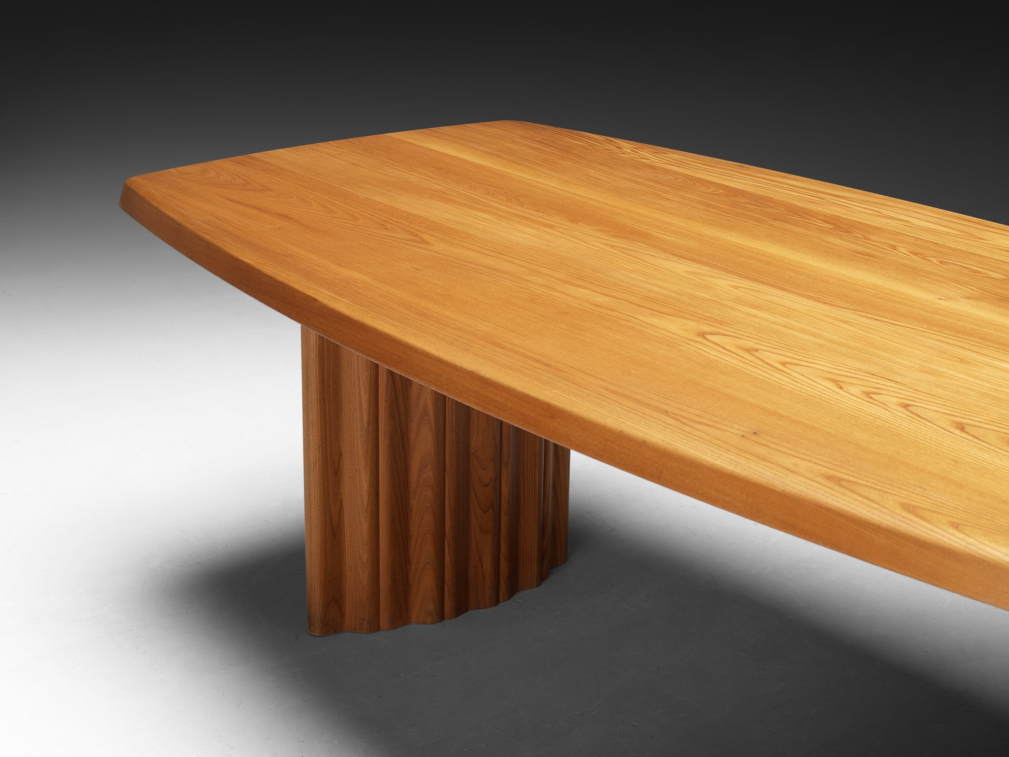 French Seltz Dining Table in Solid Elm Tables Morentz