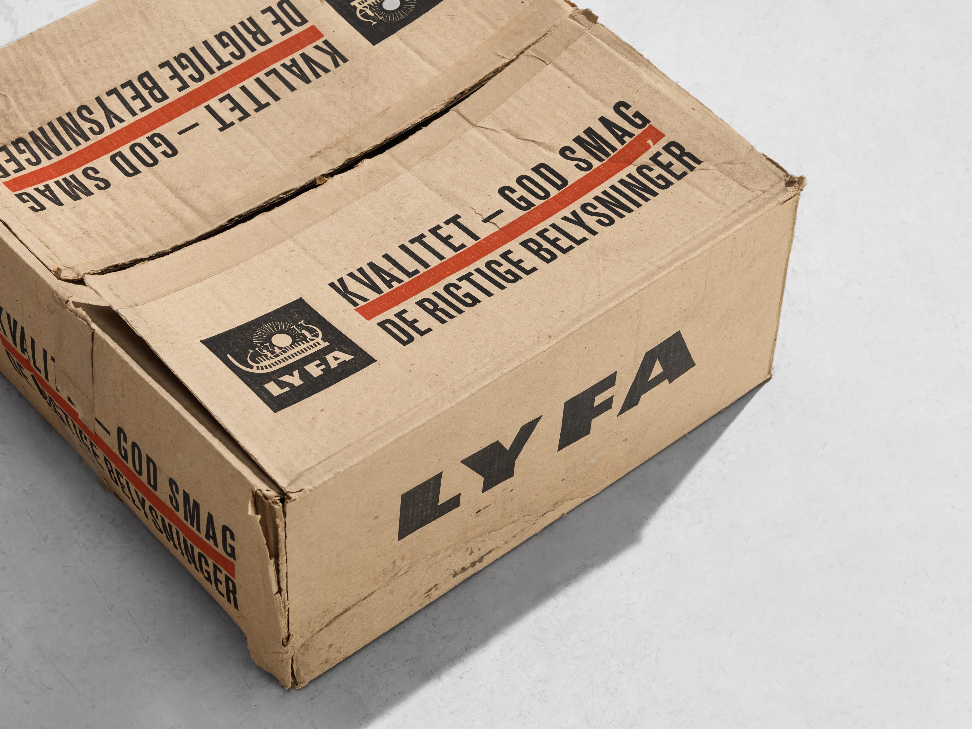 Lyfa 'Drabant' Wall Lights in White Opaque Glass and Copper lighting Morentz