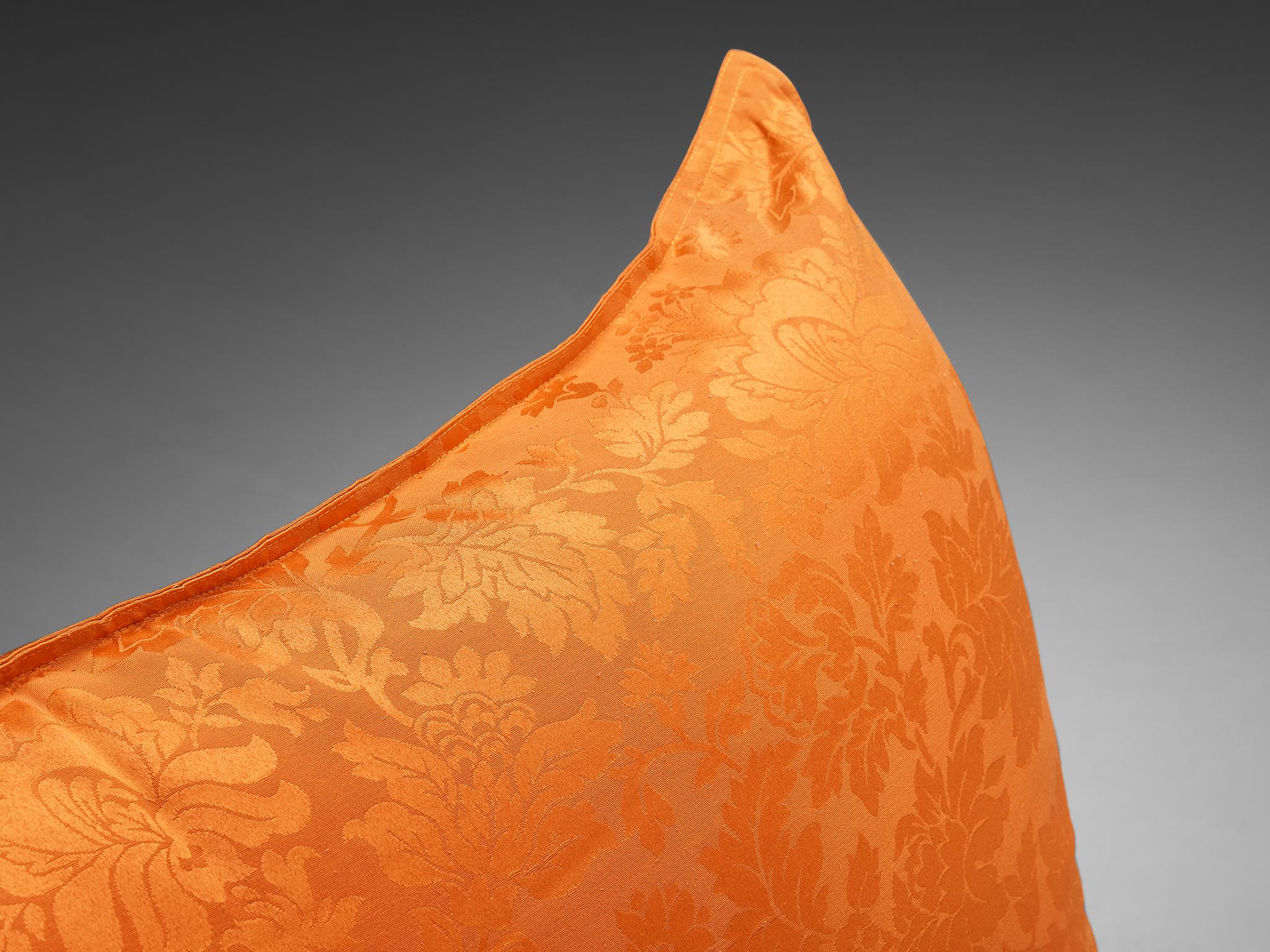 Vittorio Varo for Plan 'Zinzolo' Lounge Chair in Orange Upholstery seating Morentz