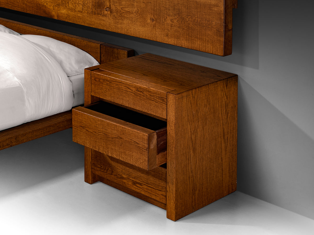 Giuseppe Rivadossi for Officina Rivadossi Bedroom Set in Oak More Furniture and Collectibles Morentz