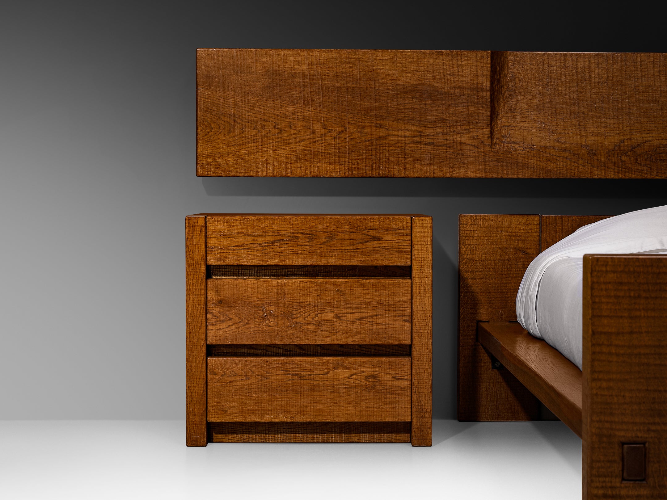 Giuseppe Rivadossi for Officina Rivadossi Bedroom Set in Oak More Furniture and Collectibles Morentz