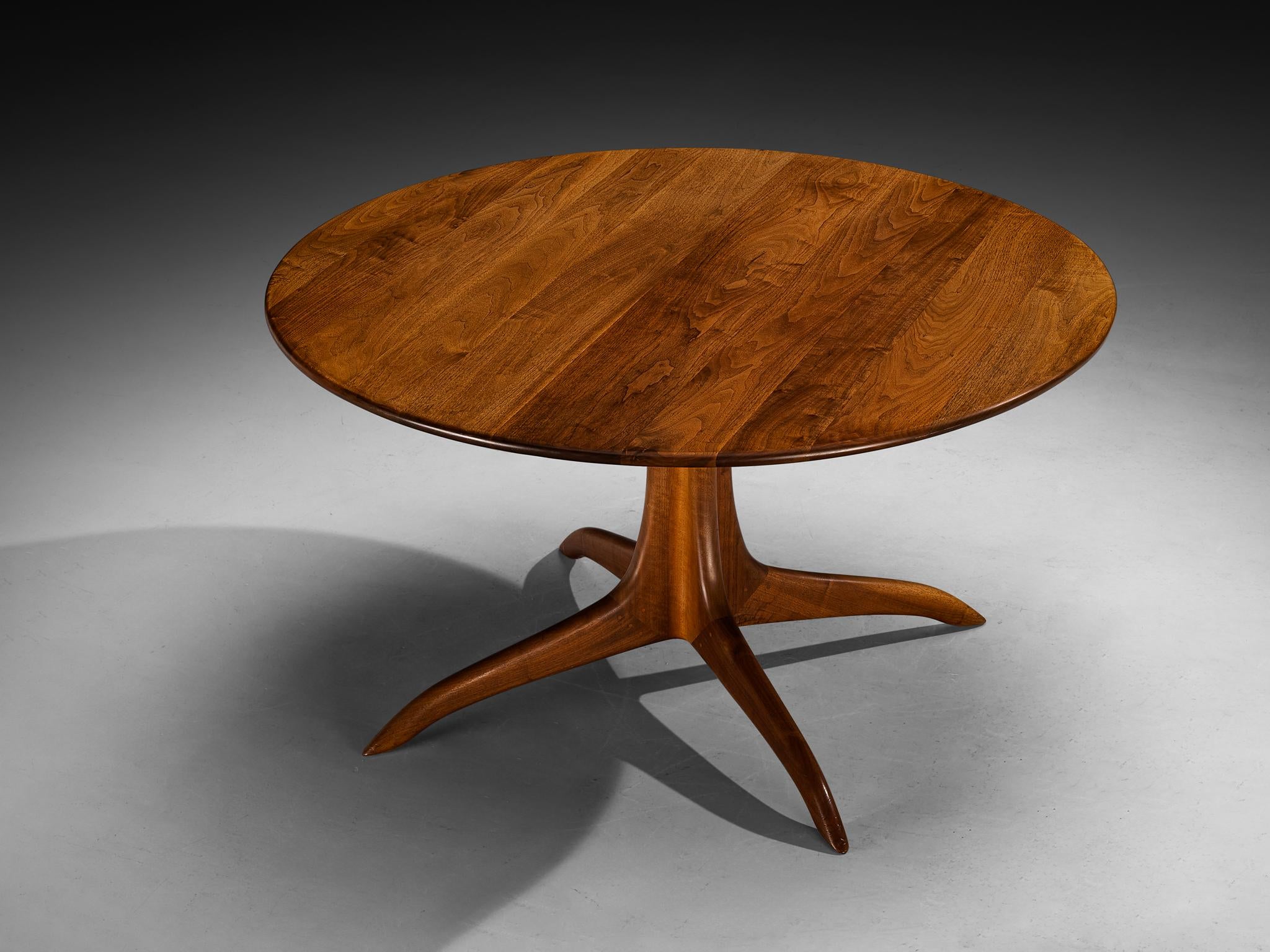 Sam Maloof Dining Table in Walnut tables Morentz