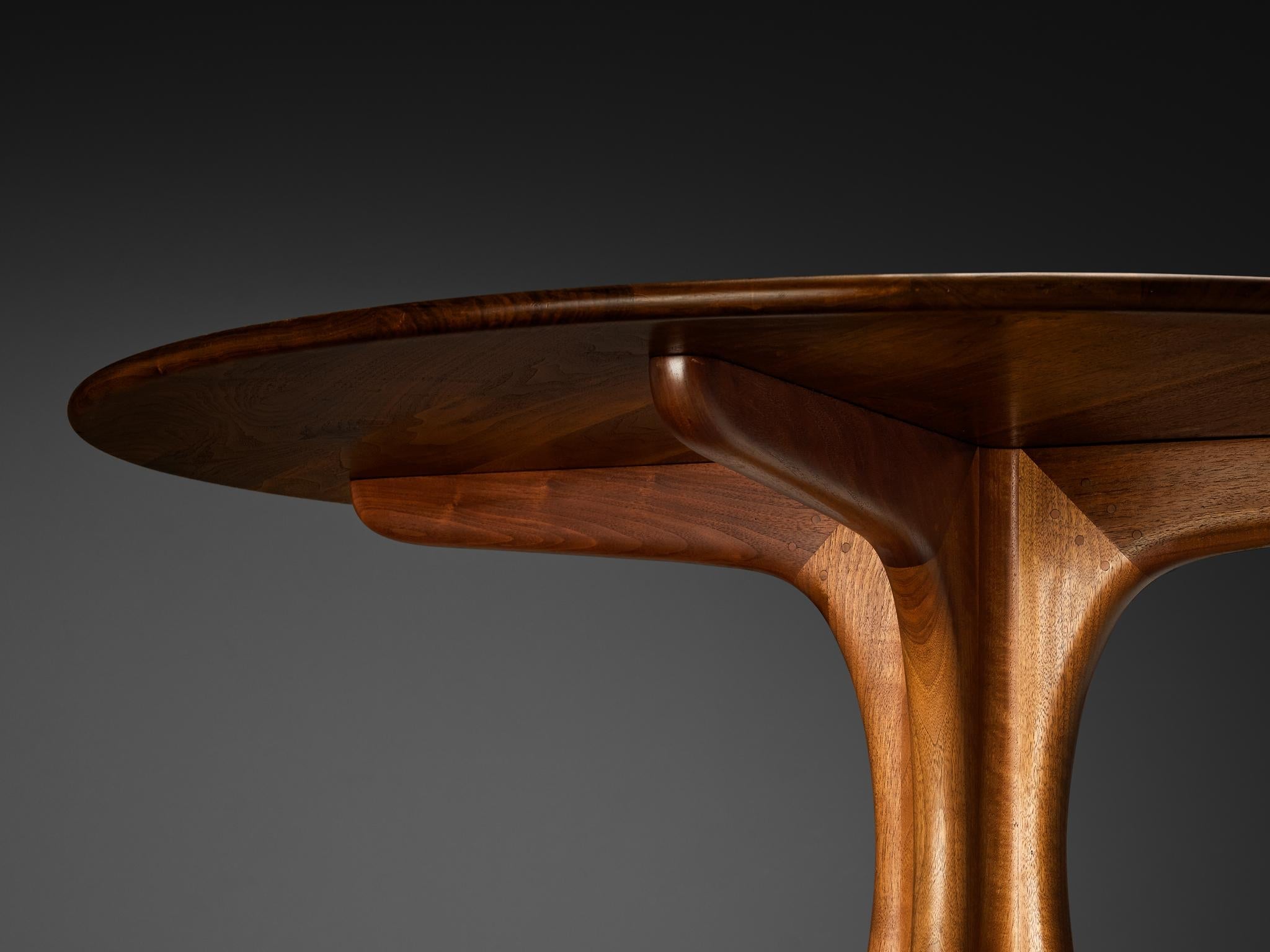 Sam Maloof Dining Table in Walnut tables Morentz