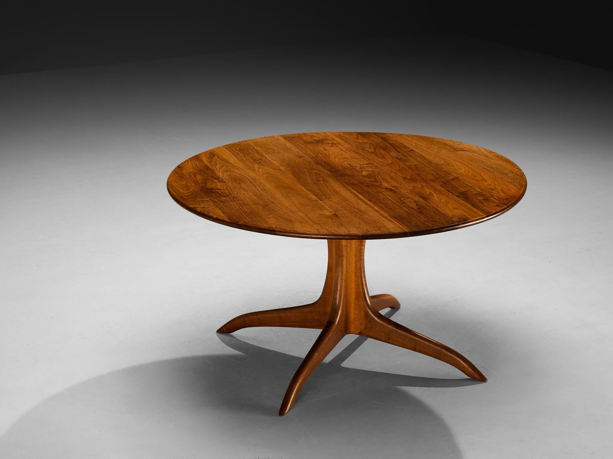 Sam Maloof Dining Table in Walnut tables Morentz
