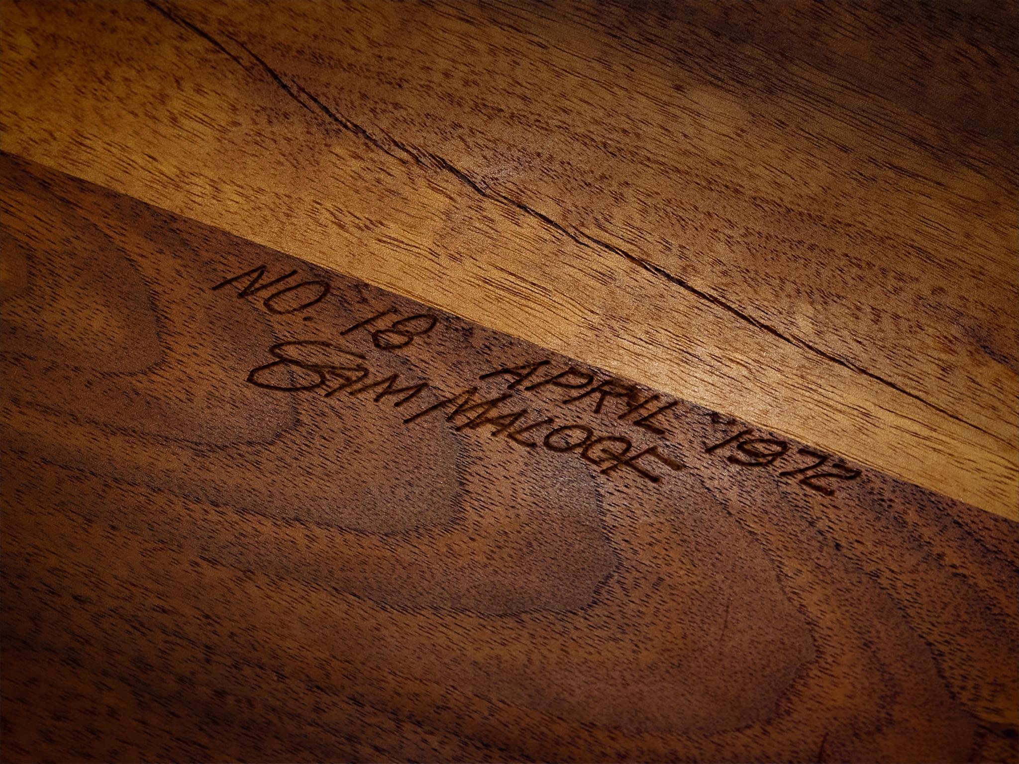 Sam Maloof Dining Table in Walnut tables Morentz