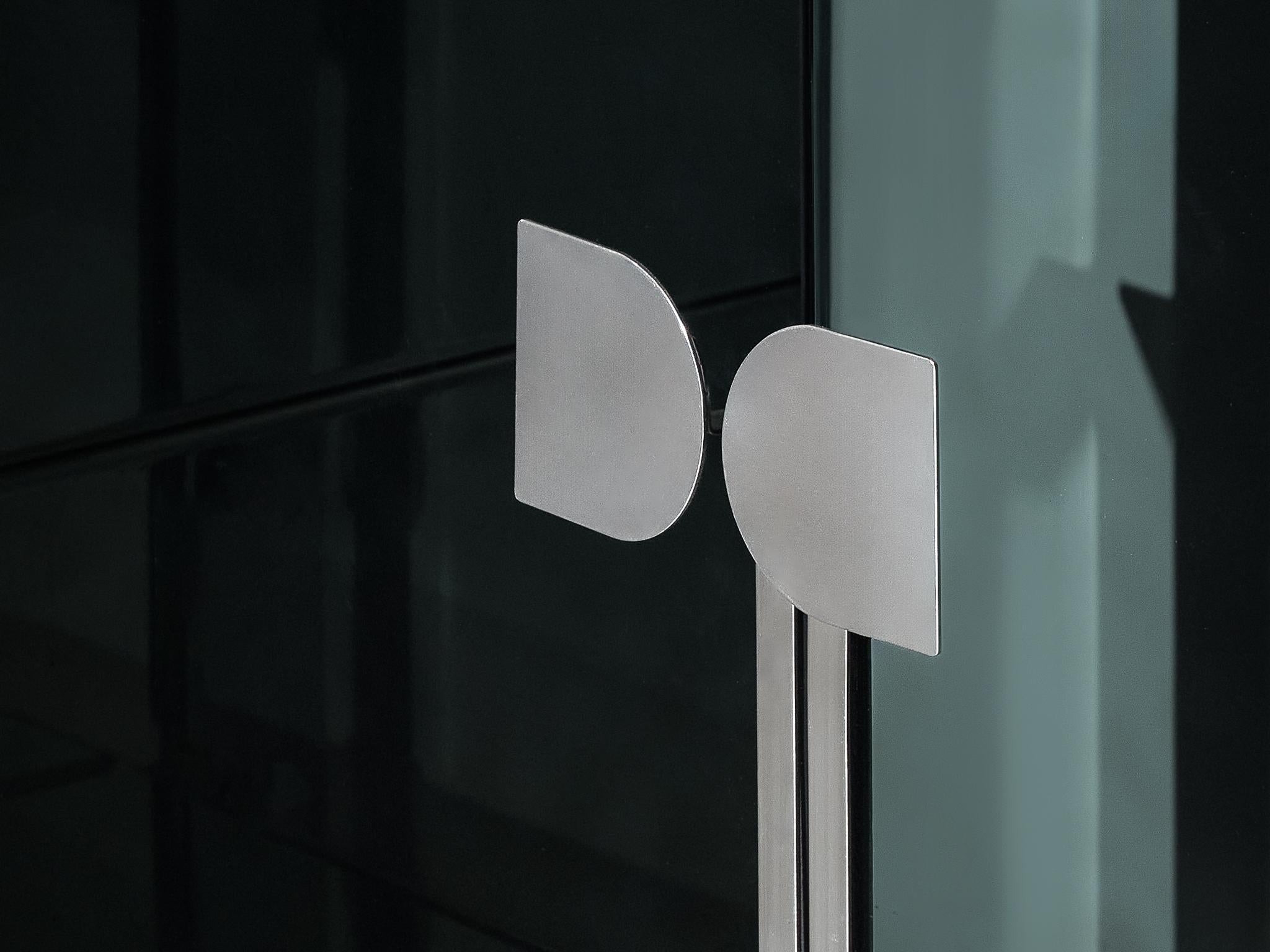 Vittorio Introini for Saporiti 'P700' Modular Wall Bookcase in Metal wall decorations Morentz