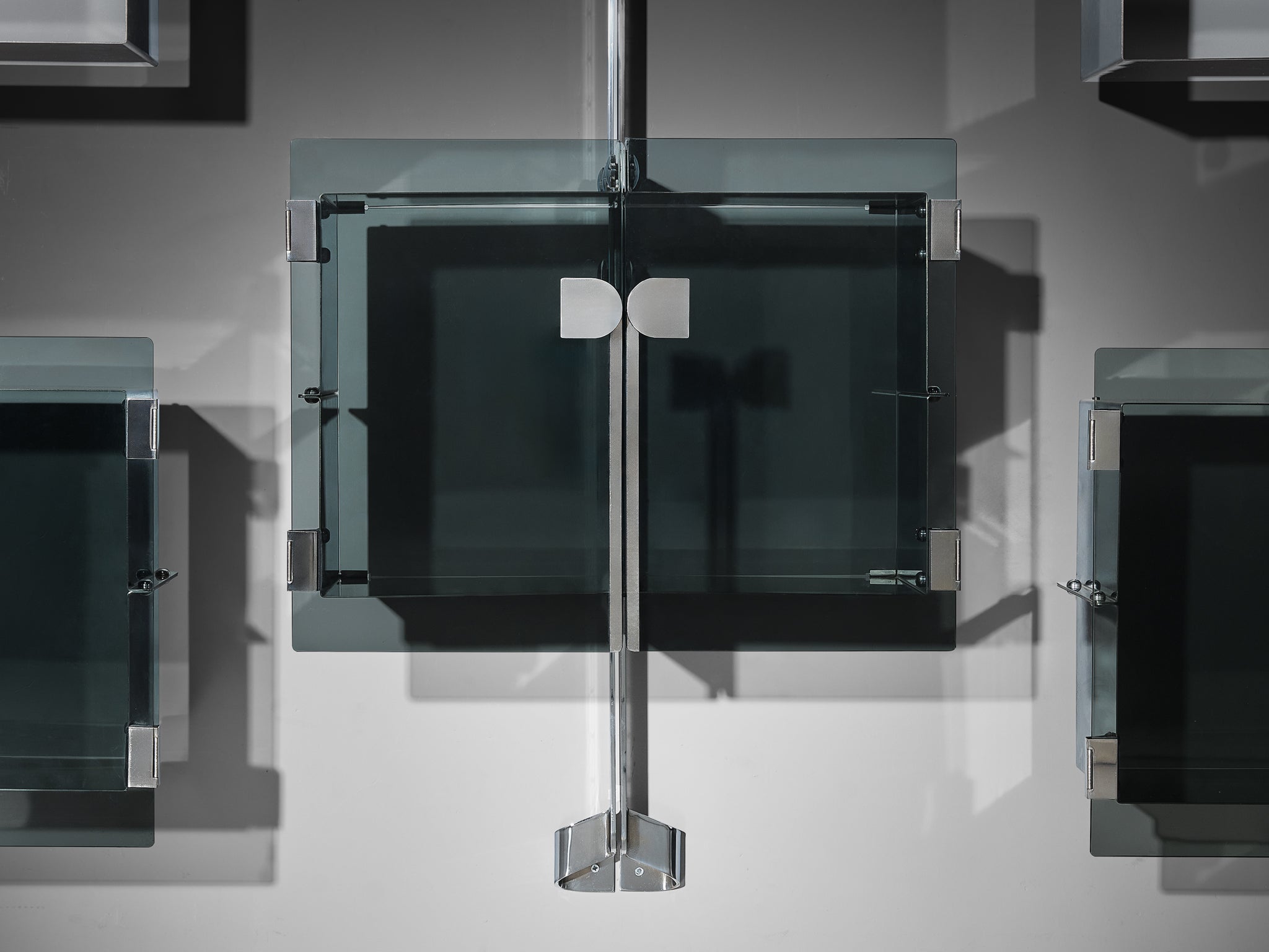 Vittorio Introini for Proposals 'P700' Modular Wall Bookcase in Metal Case pieces and storage cabinets Morentz