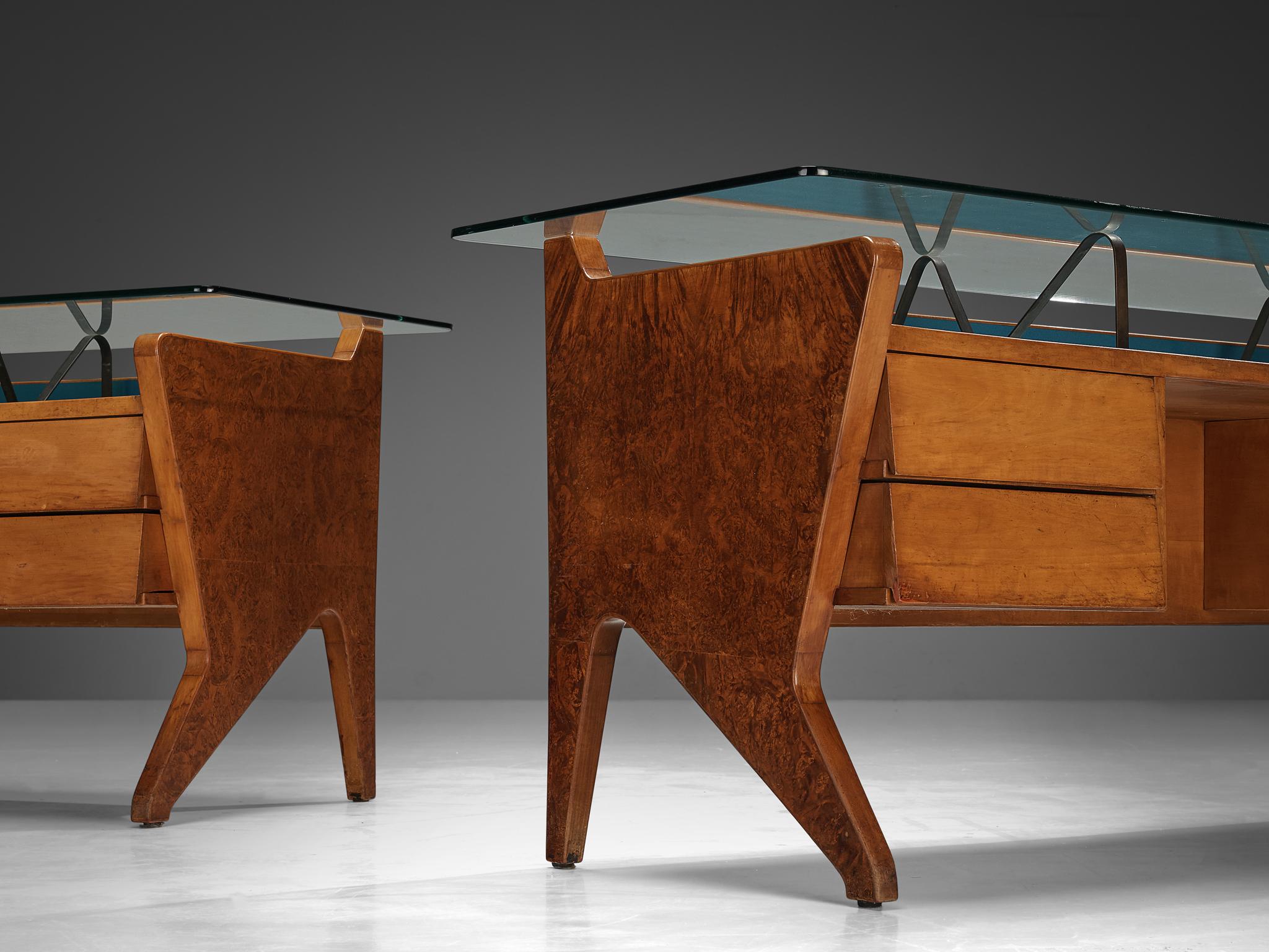 Midcentury Italian Showcases or Presentation Desks case pieces and storage cabinets Morentz