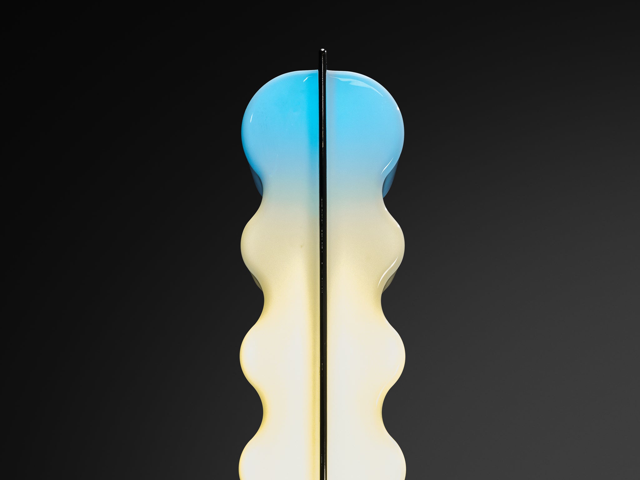Ettore Sottsass for Design Centre/Poltronova 'Cometa' Floor Lamp in Perspex Lighting Morentz