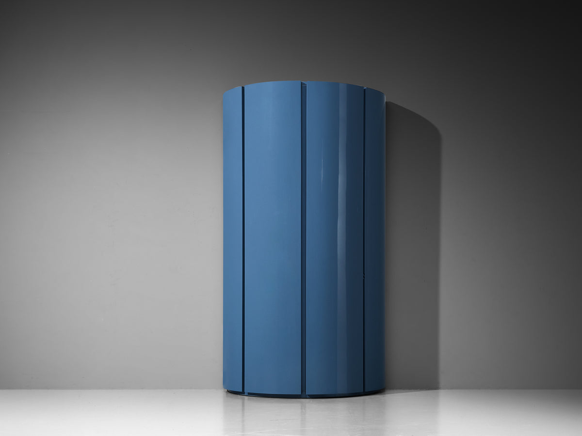 Ambrogio Tresoldi e Alberto Salvati Wardrobe Cabinet Purple Blue Lacquered Wood Case pieces and storage cabinets Morentz