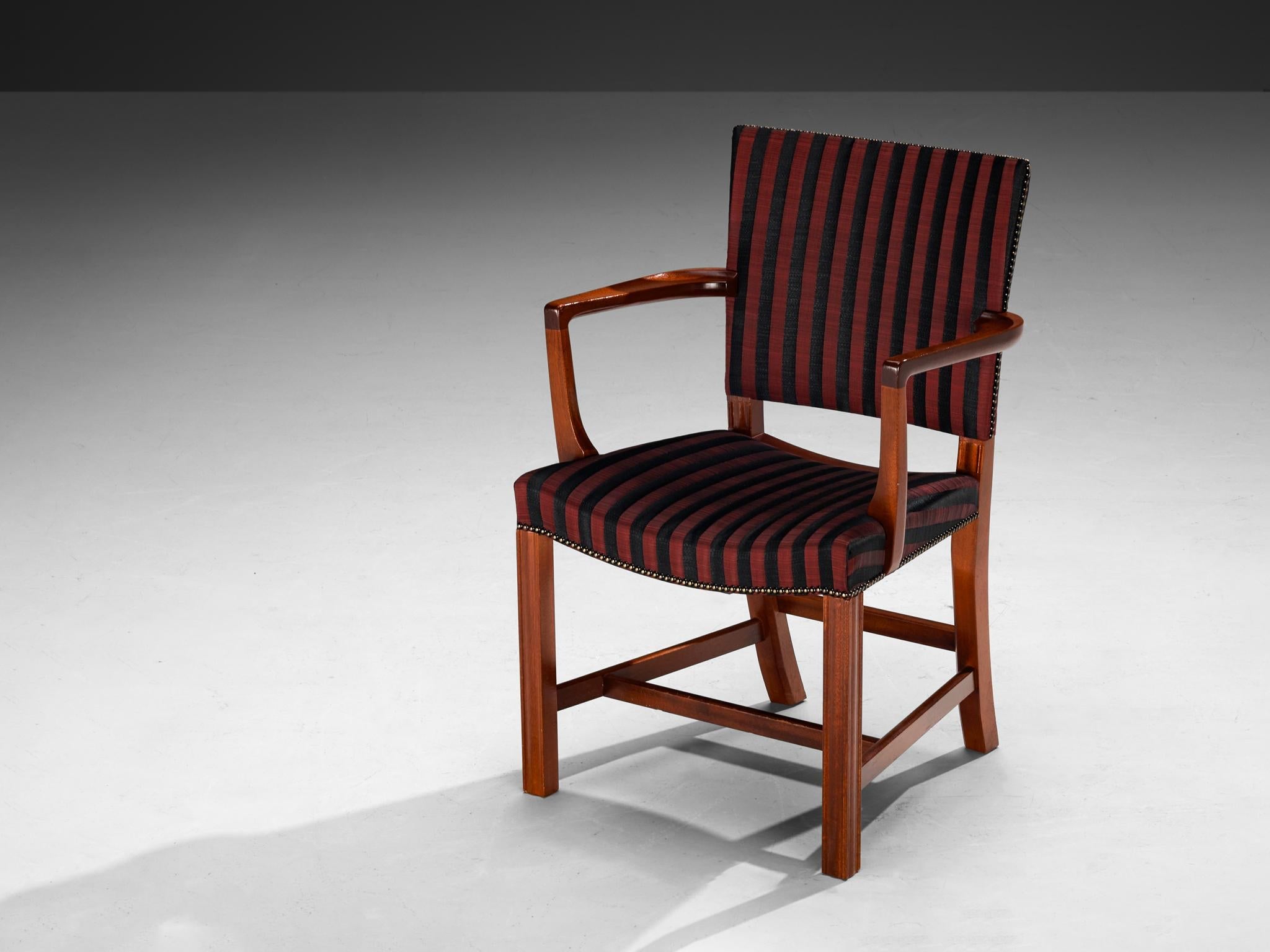 Kaare Klint for Rud. Rasmussens Snedkerier Set of Eight 3758A Dining Chairs seating Morentz