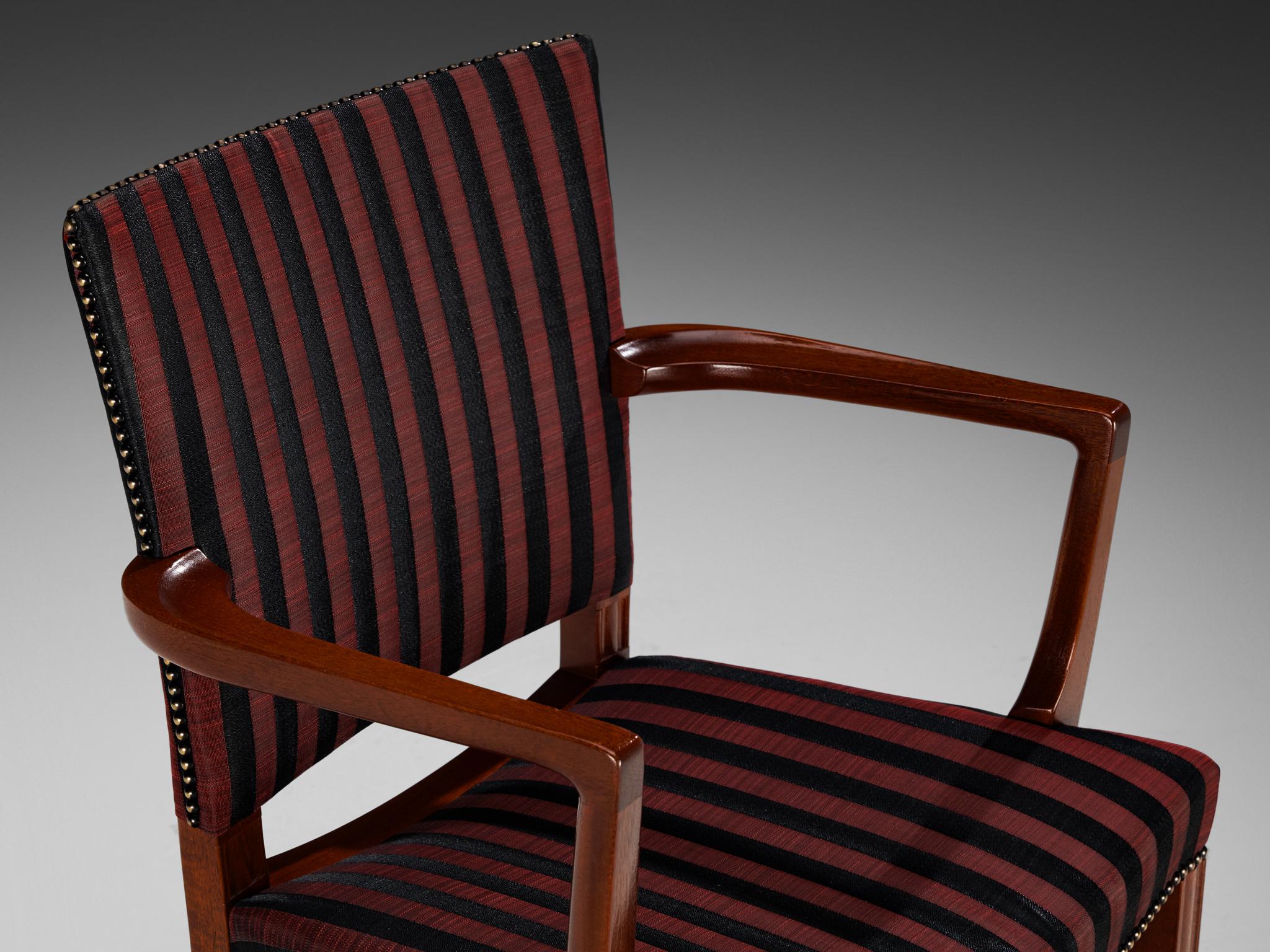 Kaare Klint for Rud. Rasmussens Snedkerier Set of Eight 3758A Dining Chairs seating Morentz