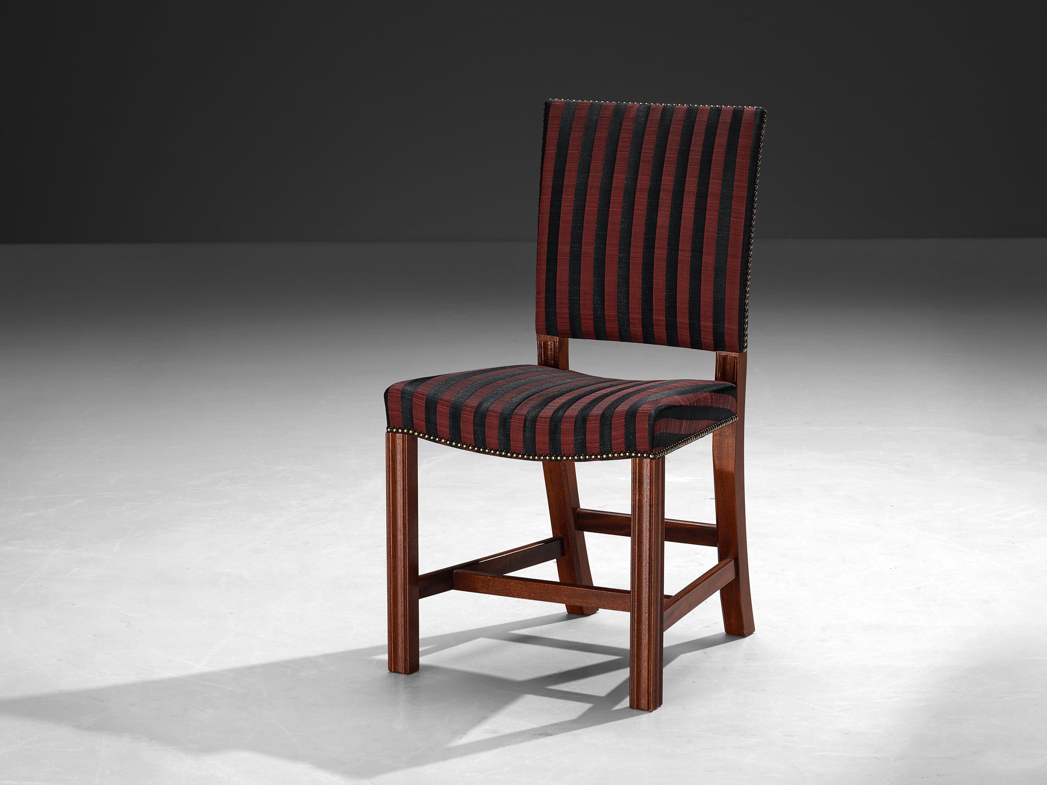 Kaare Klint for Rud. Rasmussens Snedkerier Set of Four Dining Chairs seating Morentz