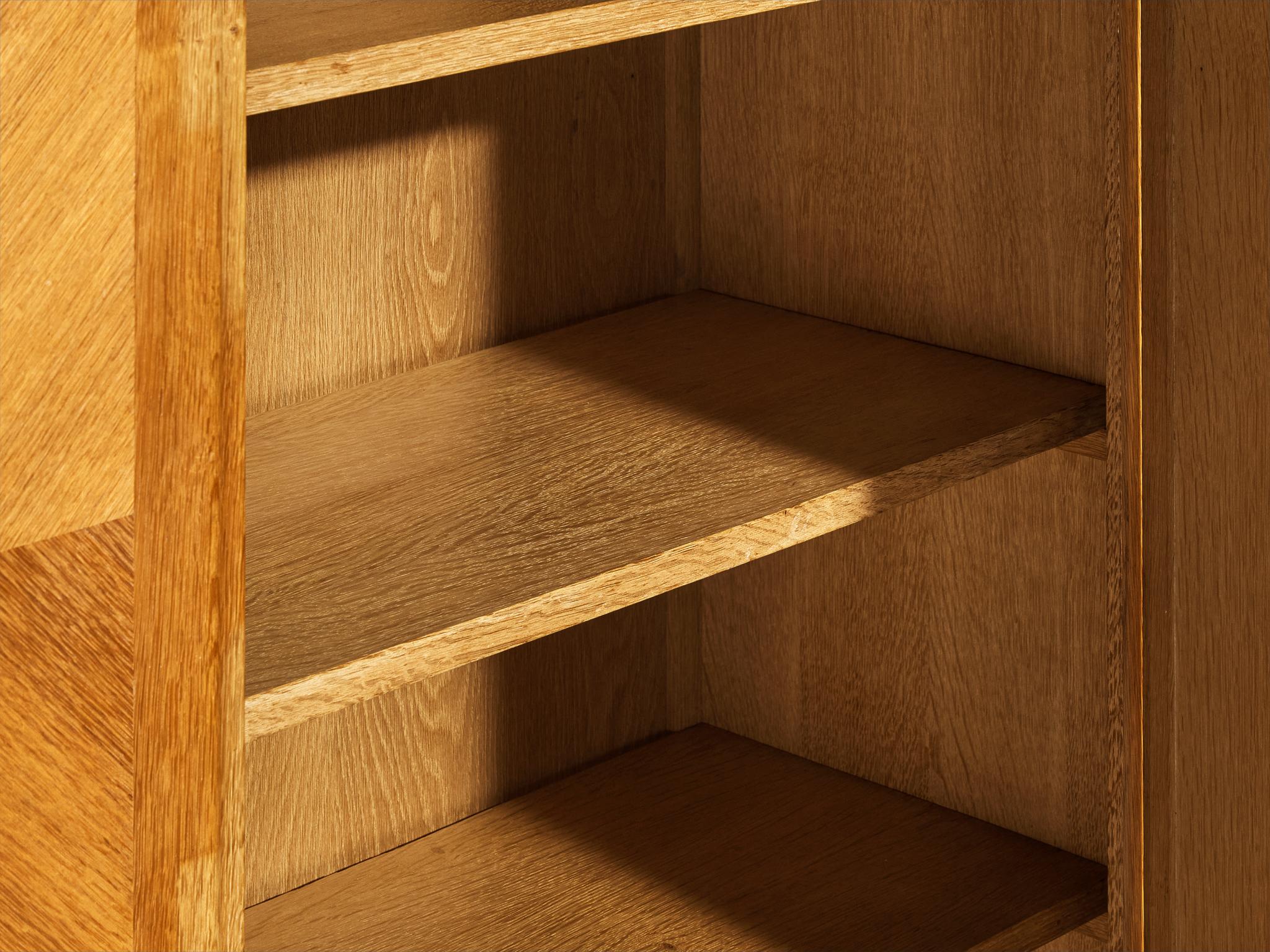 Guillerme & Chambron Highboard in Oak with Ceramic Handles case pieces and storage cabinets Morentz