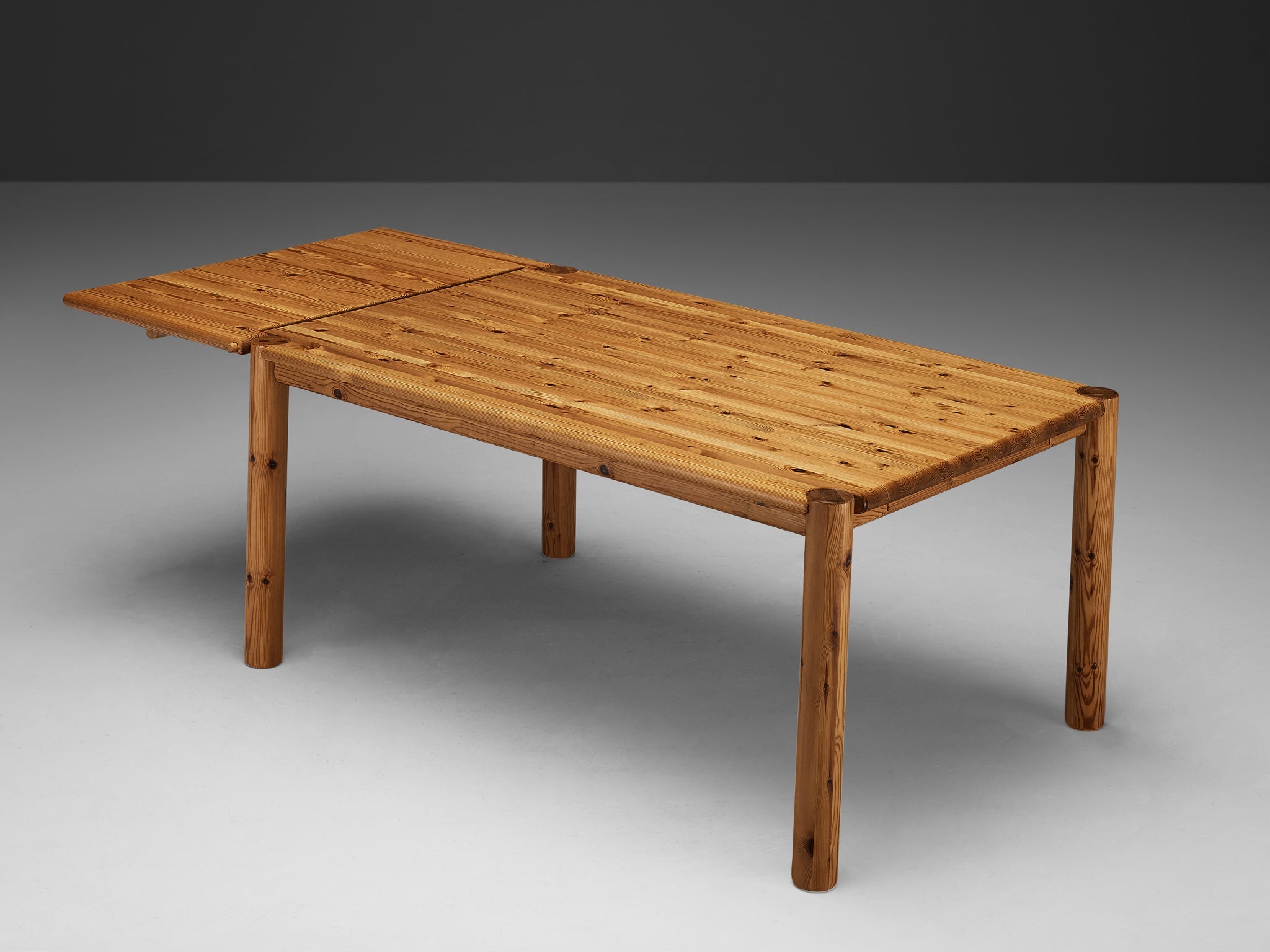 Rainer Daumiller Extendable Drop-Leaf Dining Table in Solid Pine tables Morentz