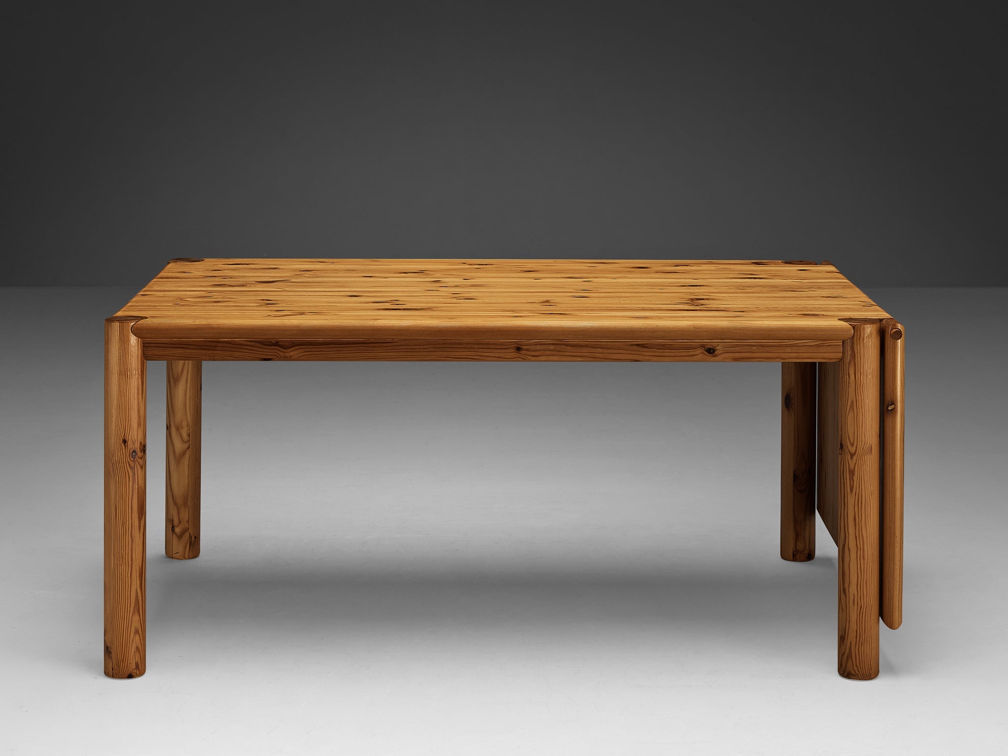 Rainer Daumiller Extendable Drop-Leaf Dining Table in Solid Pine tables Morentz