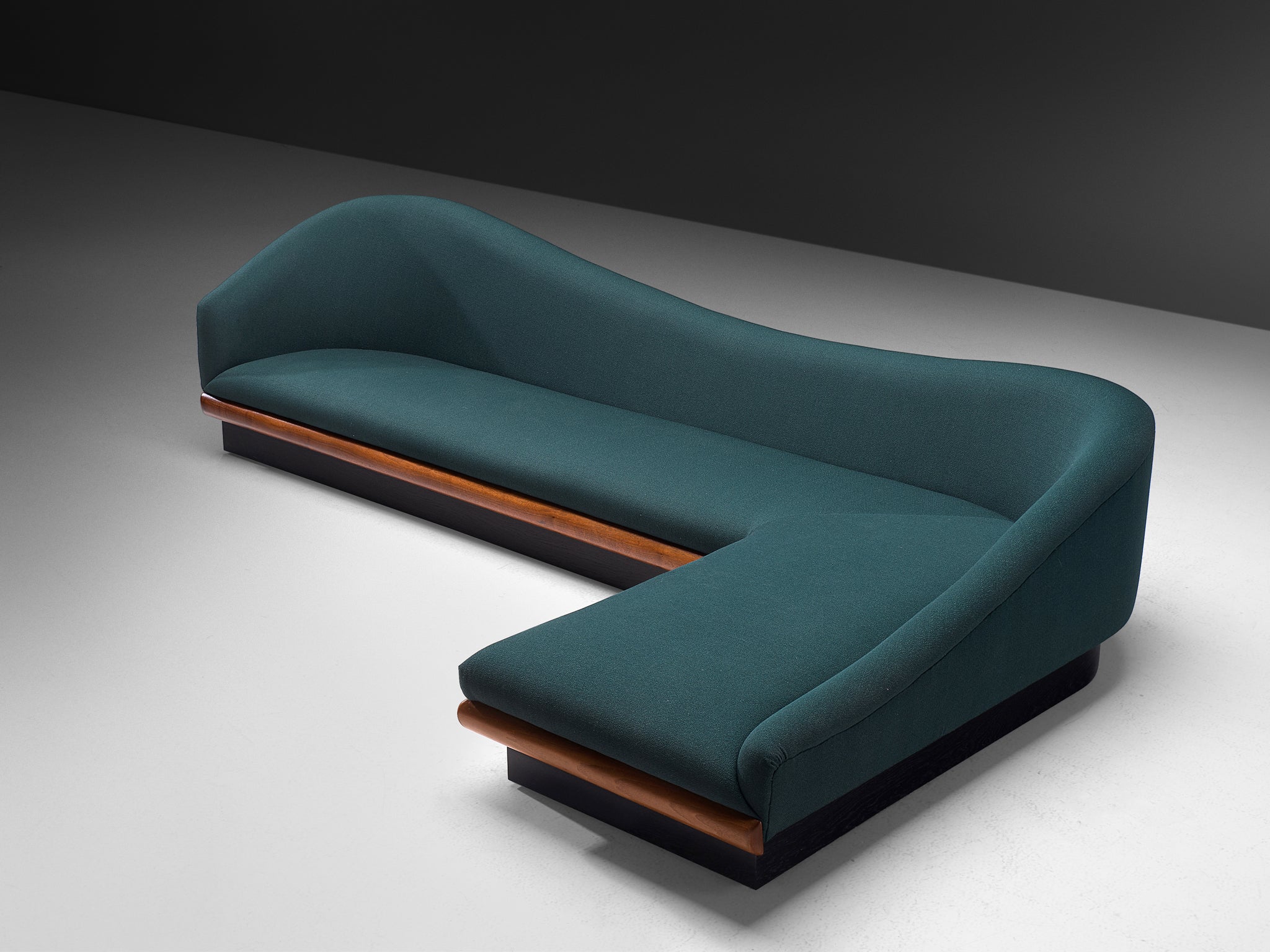Adrian Pearsall 'Cloud' Sofa in Walnut Seating Morentz