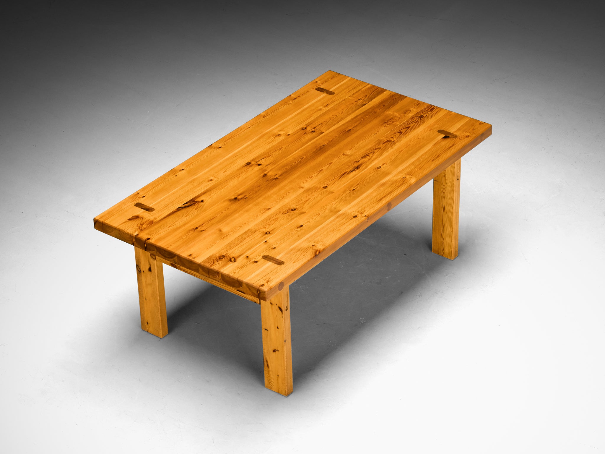 Roland Wilhelmsson Dining Table in Solid Pine 1970s Tables Morentz