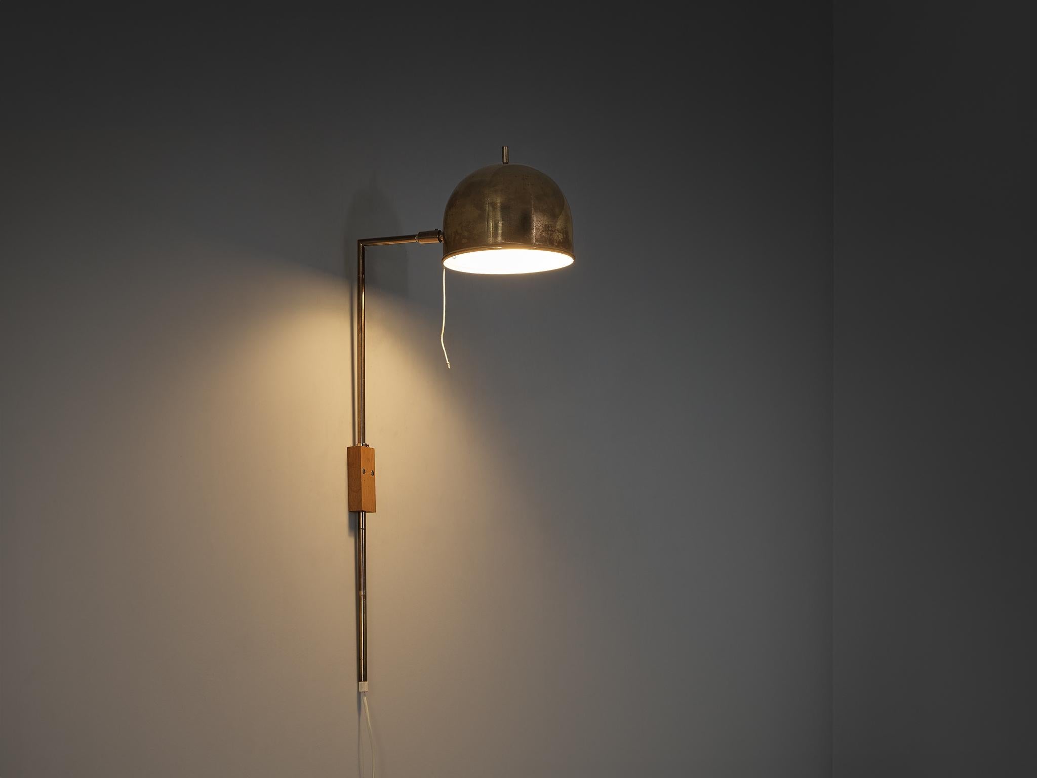 Eje Ahlgren for Bergboms 'V-75' Wall Light in Brass lighting Morentz