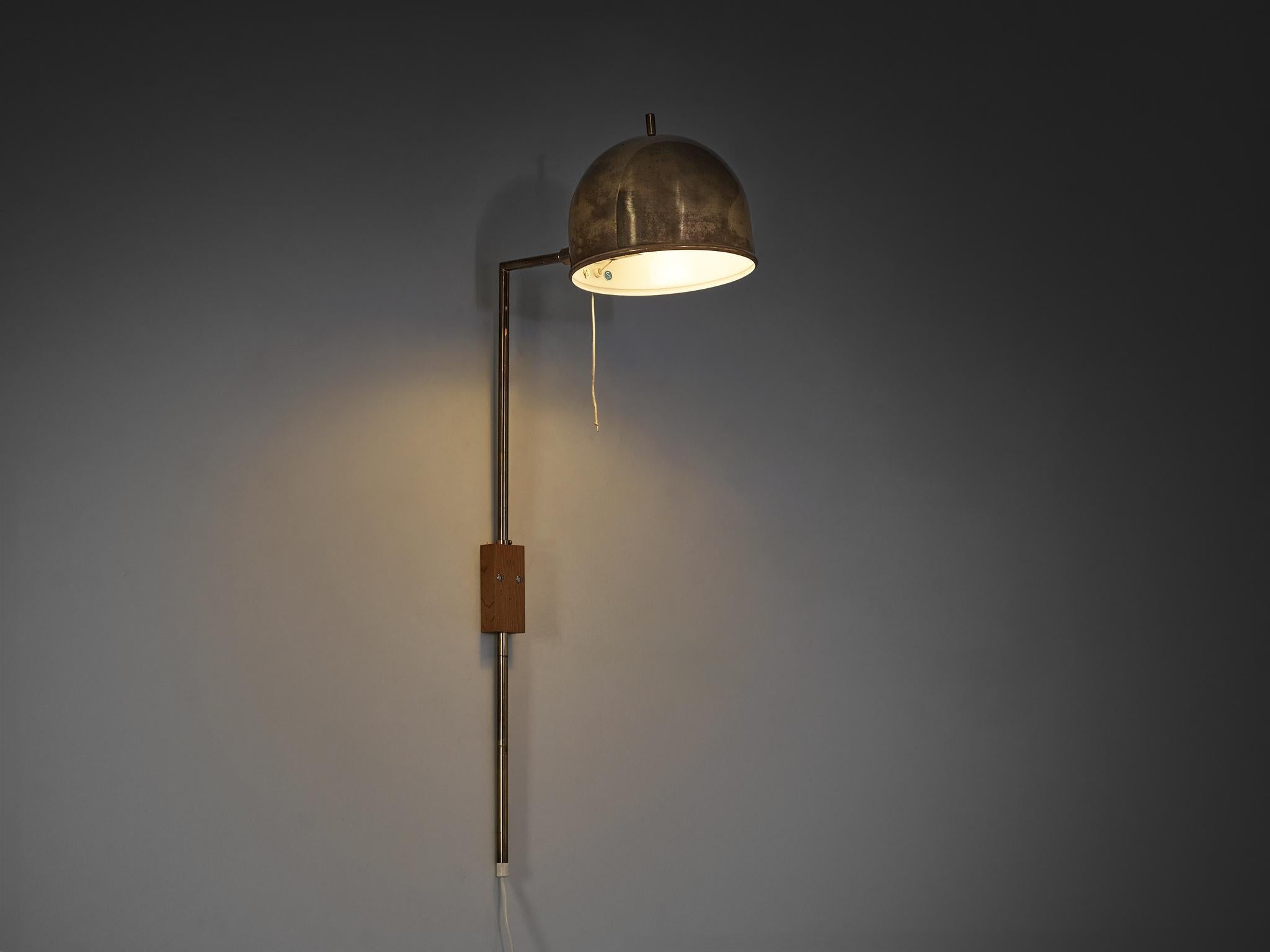 Eje Ahlgren for Bergboms 'V-75' Wall Light in Brass lighting Morentz