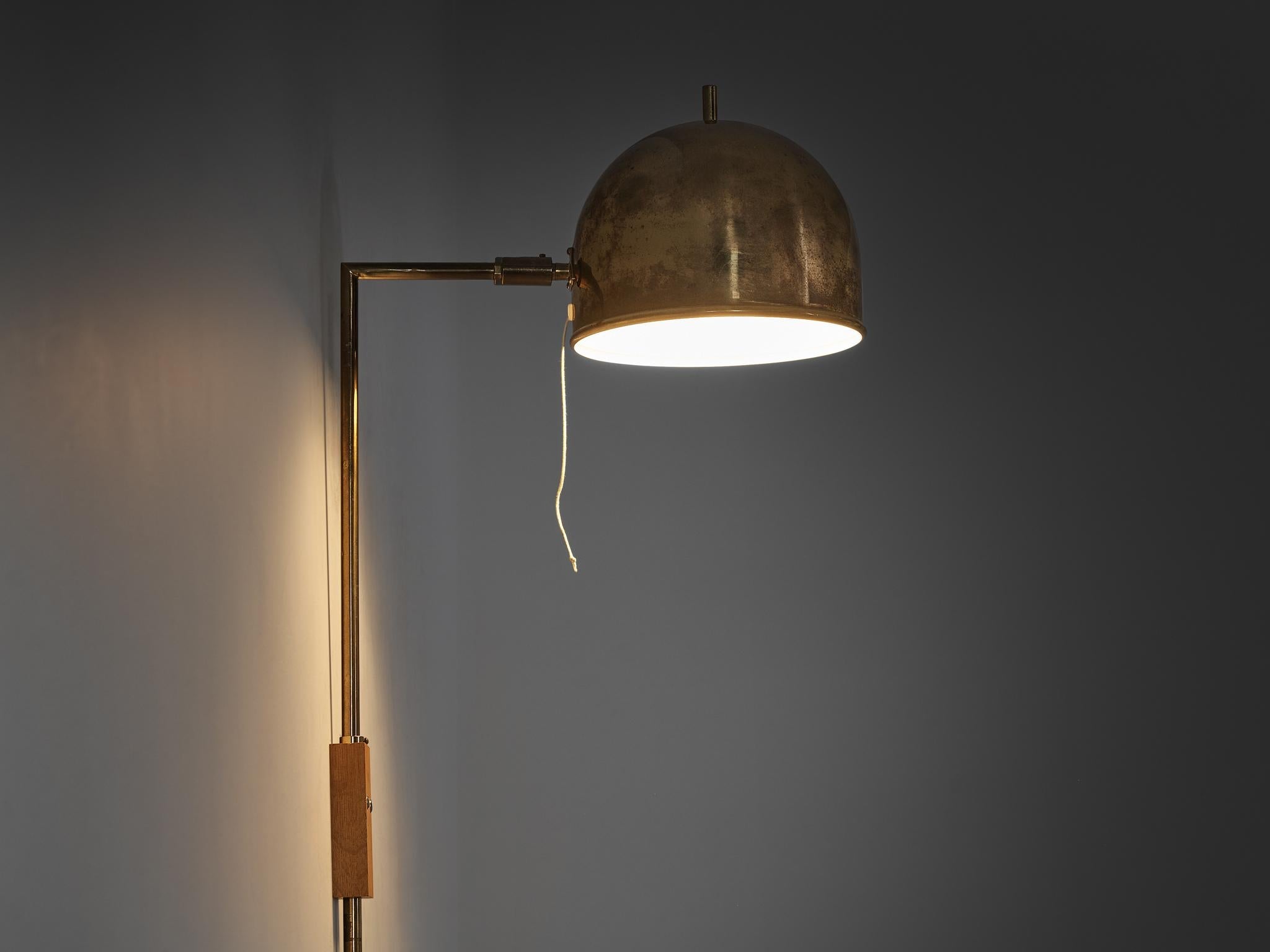 Eje Ahlgren for Bergboms 'V-75' Wall Light in Brass lighting Morentz
