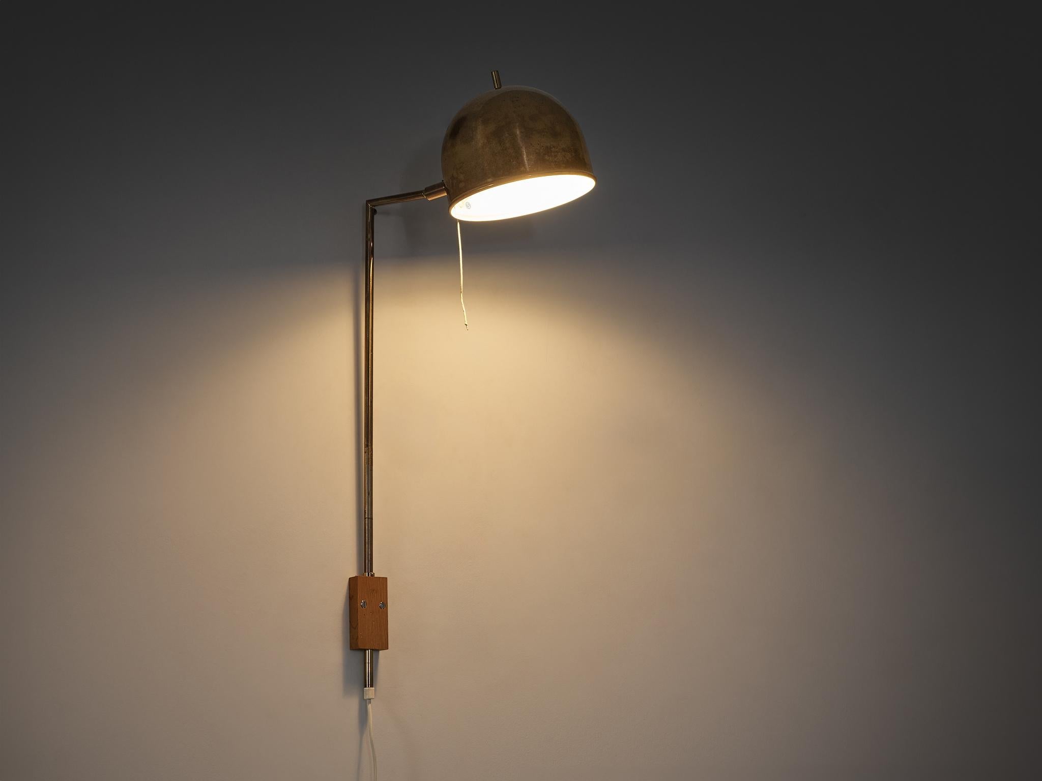 Eje Ahlgren for Bergboms 'V-75' Wall Light in Brass lighting Morentz