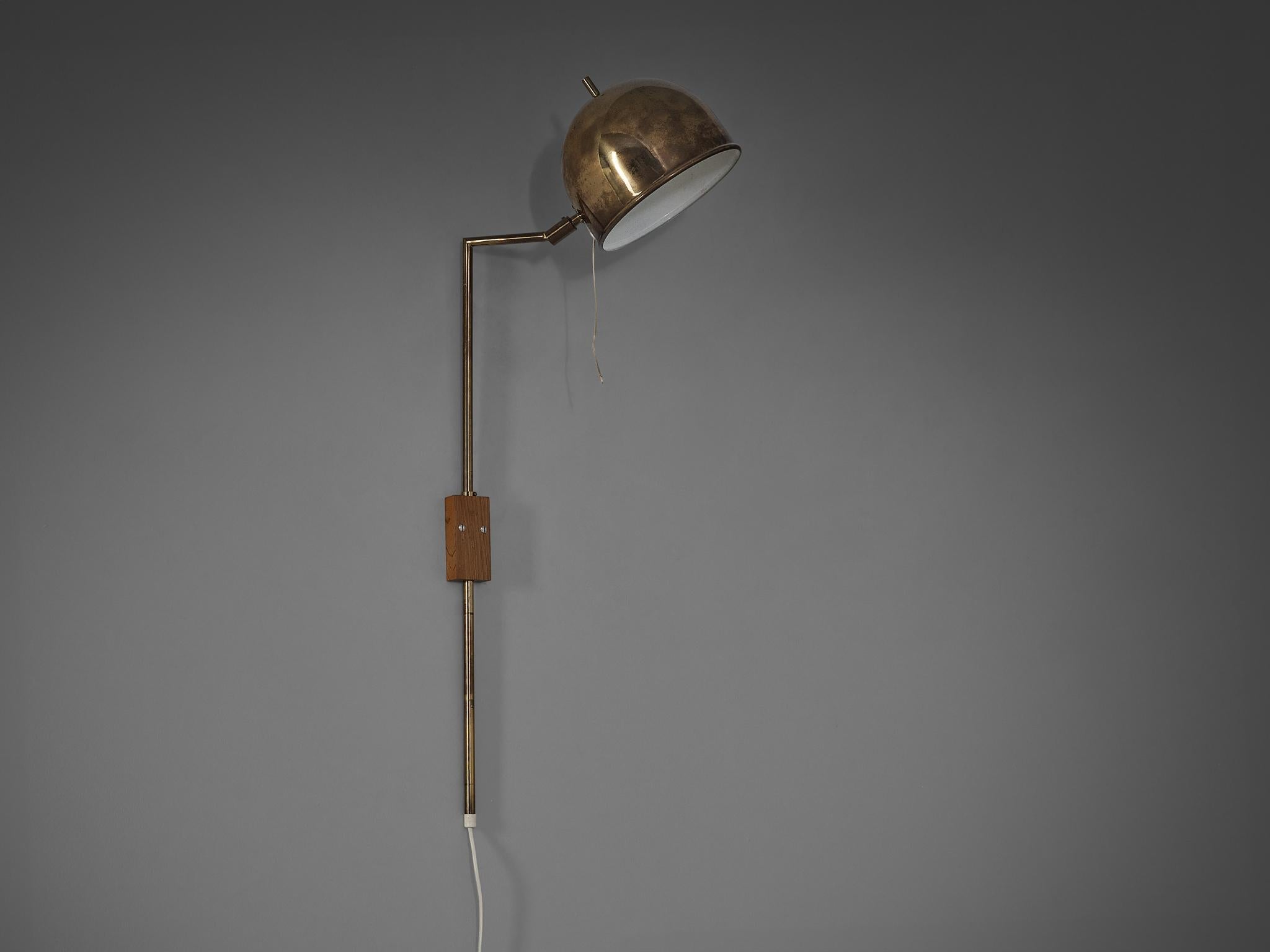 Eje Ahlgren for Bergboms 'V-75' Wall Light in Brass lighting Morentz