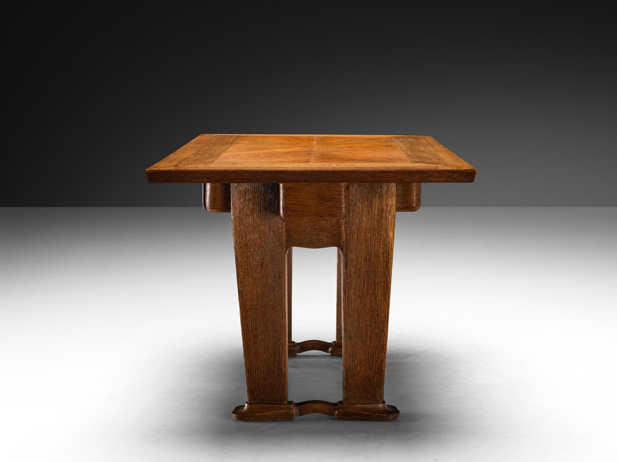 Ernesto Valabrega for Vittorio Valabrega Writing Desk in Oak tables Morentz