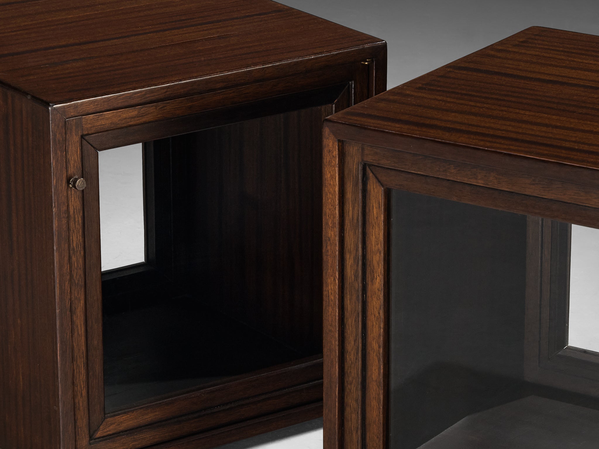 Giuseppe Rivadossi Night Stands in Oak More Furniture and Collectibles Morentz