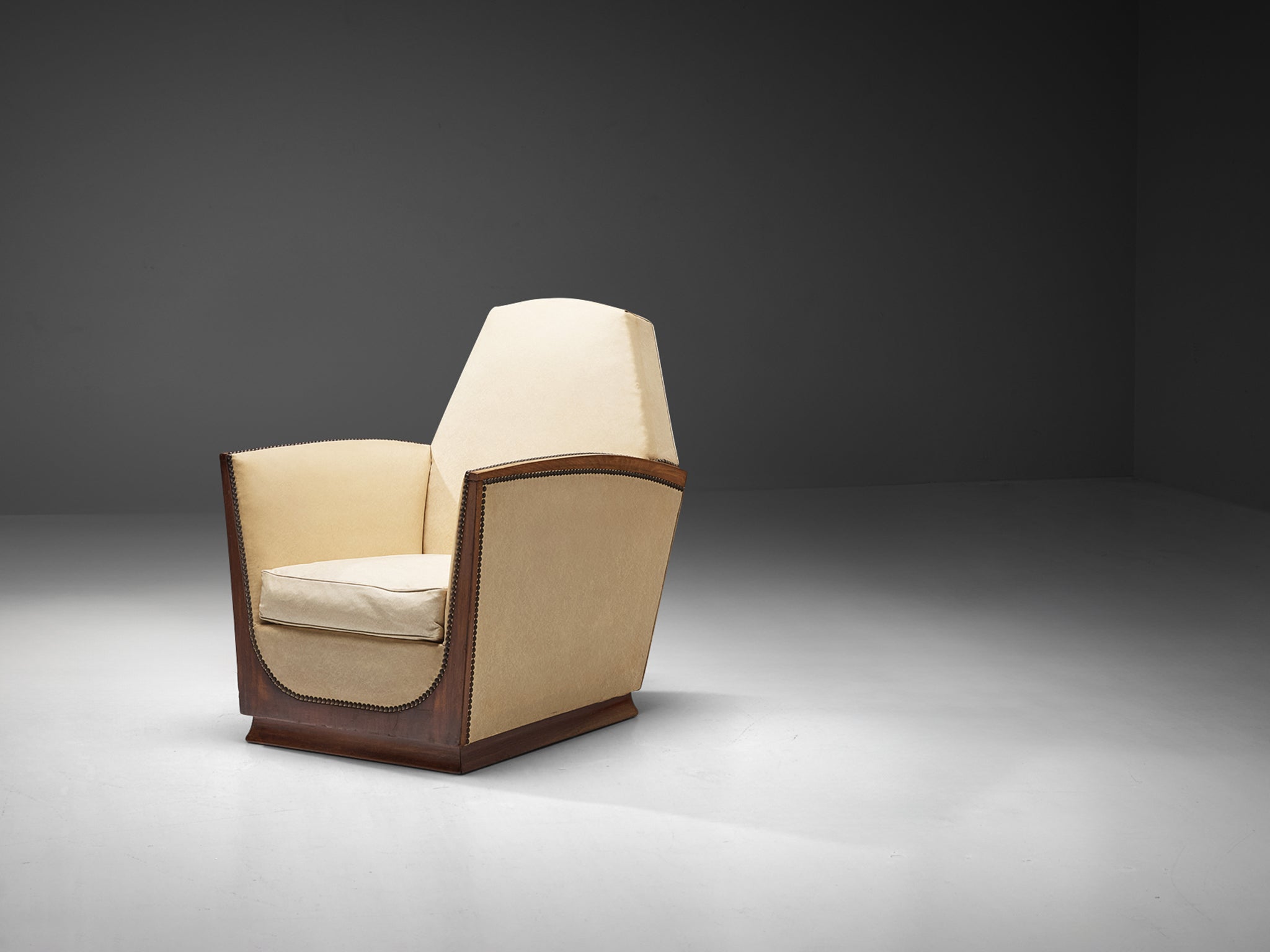 French Art Deco Lounge Chair Seating Morentz