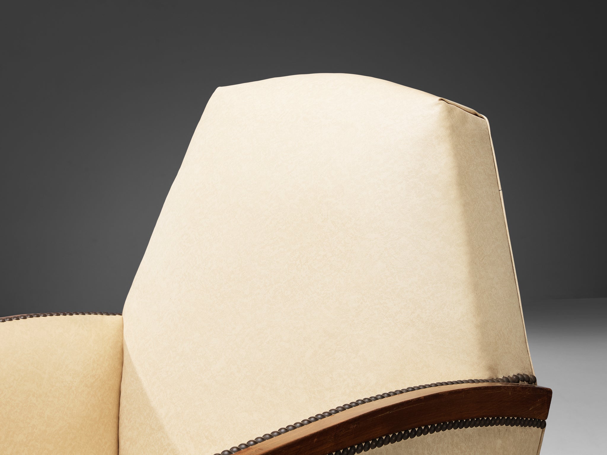 French Art Deco Lounge Chair Seating Morentz