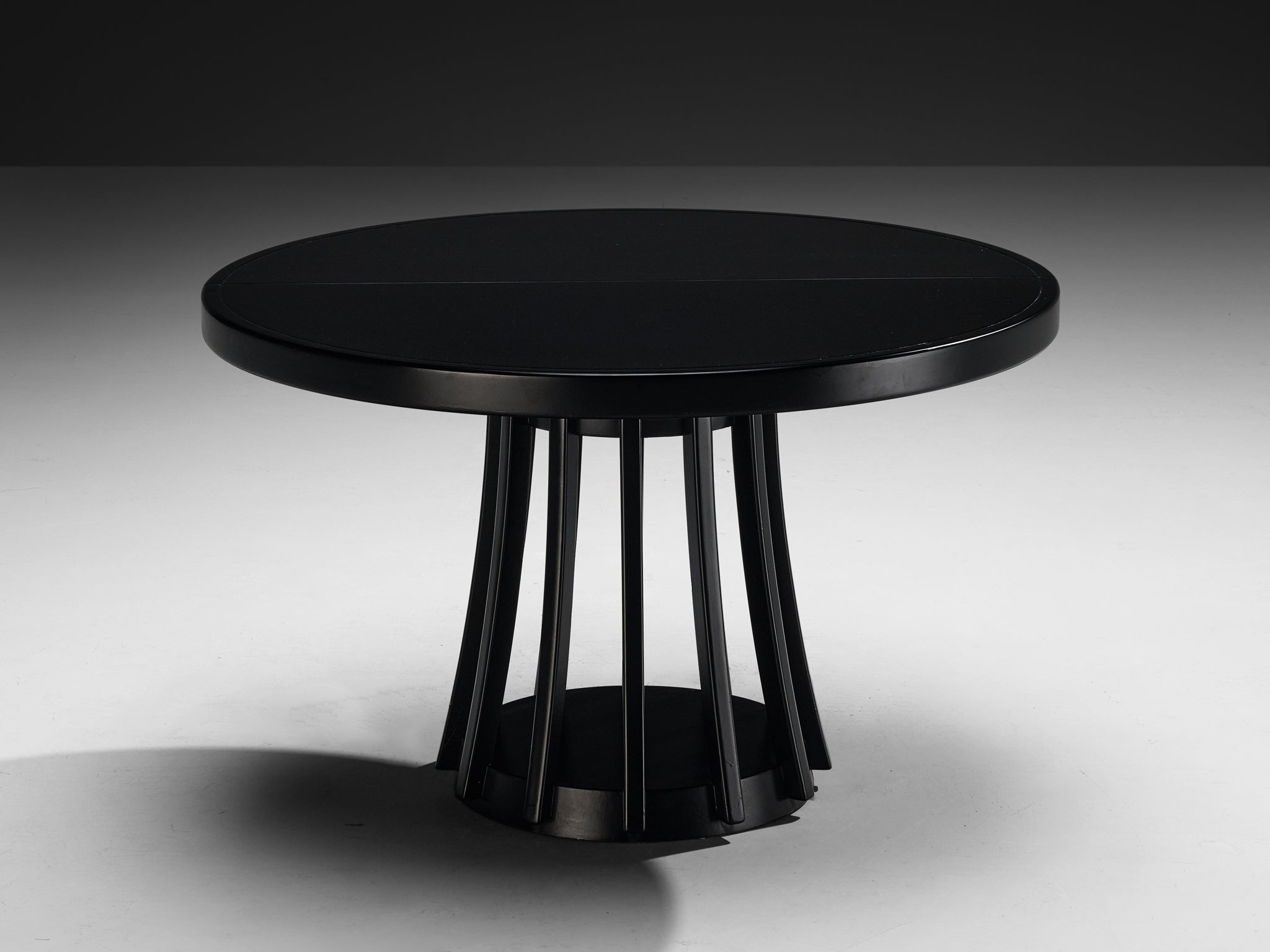 Angelo Mangiarotti for La Sorgente del Mobile 'Programma S11' Extendable Round Dining Table