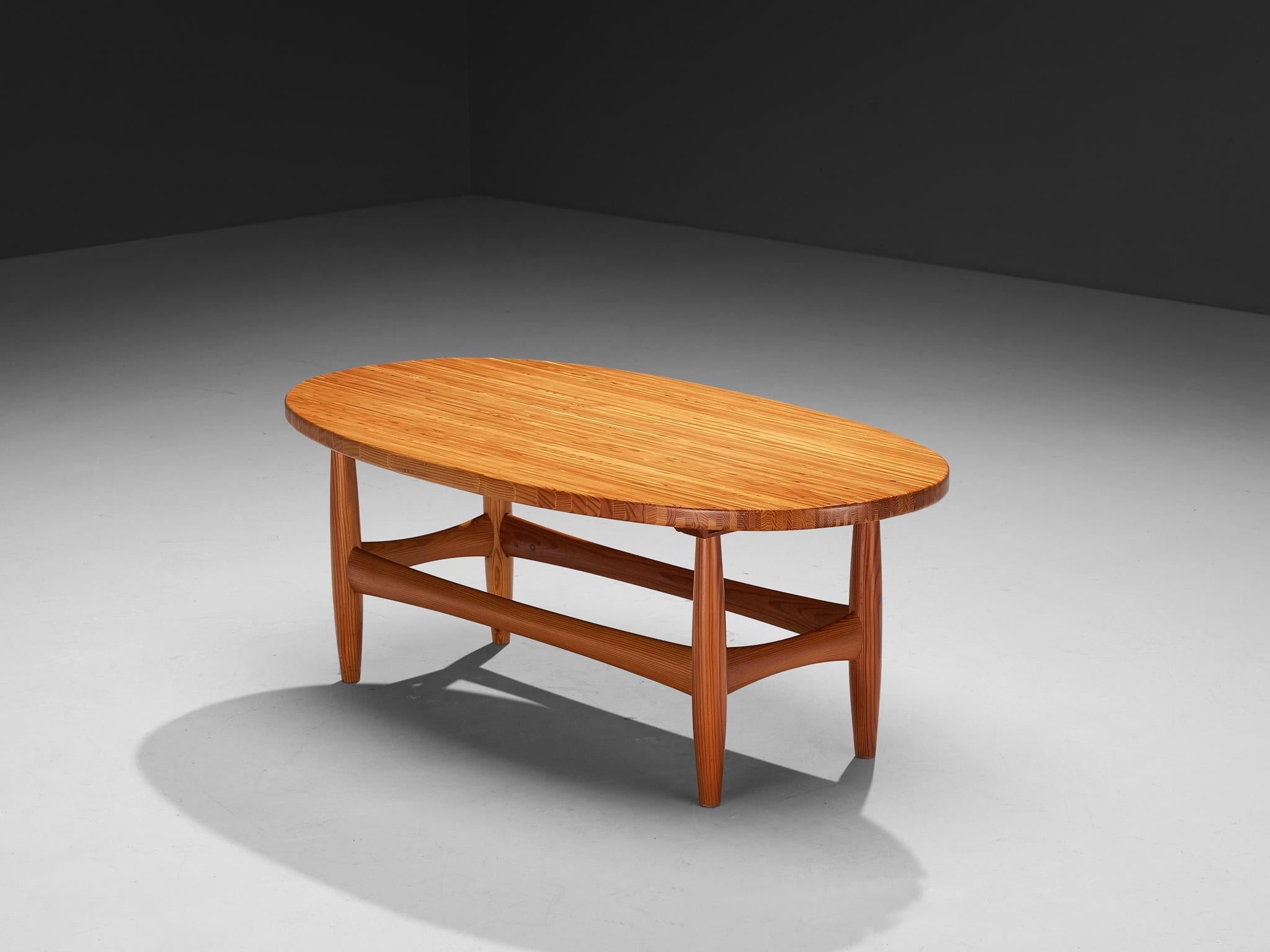 Rare Sergio Rodrigues for ISA Bergamo 'Sheriff' Coffee Table in Solid Pine tables Morentz