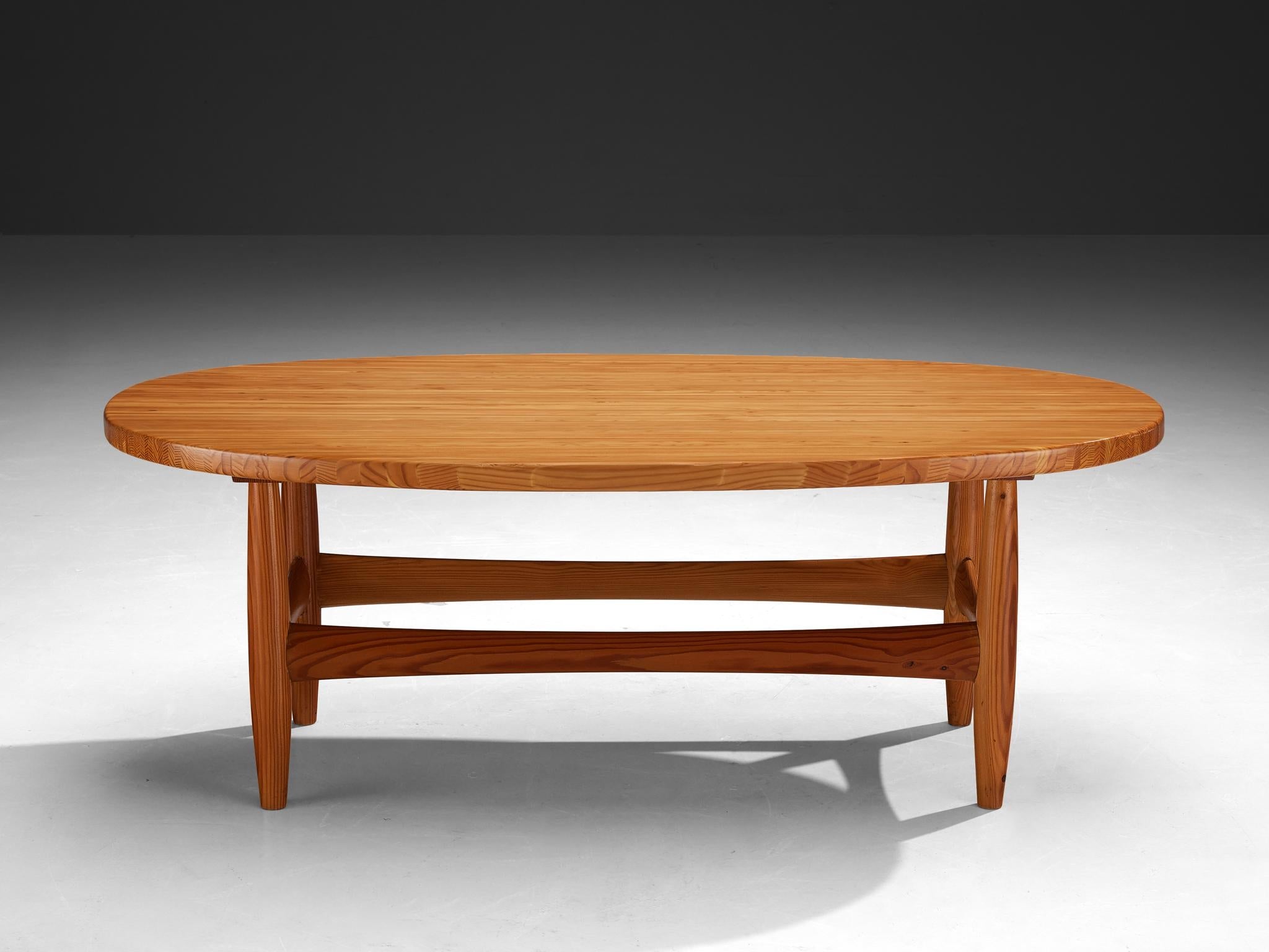 Rare Sergio Rodrigues for ISA Bergamo 'Sheriff' Coffee Table in Solid Pine tables Morentz