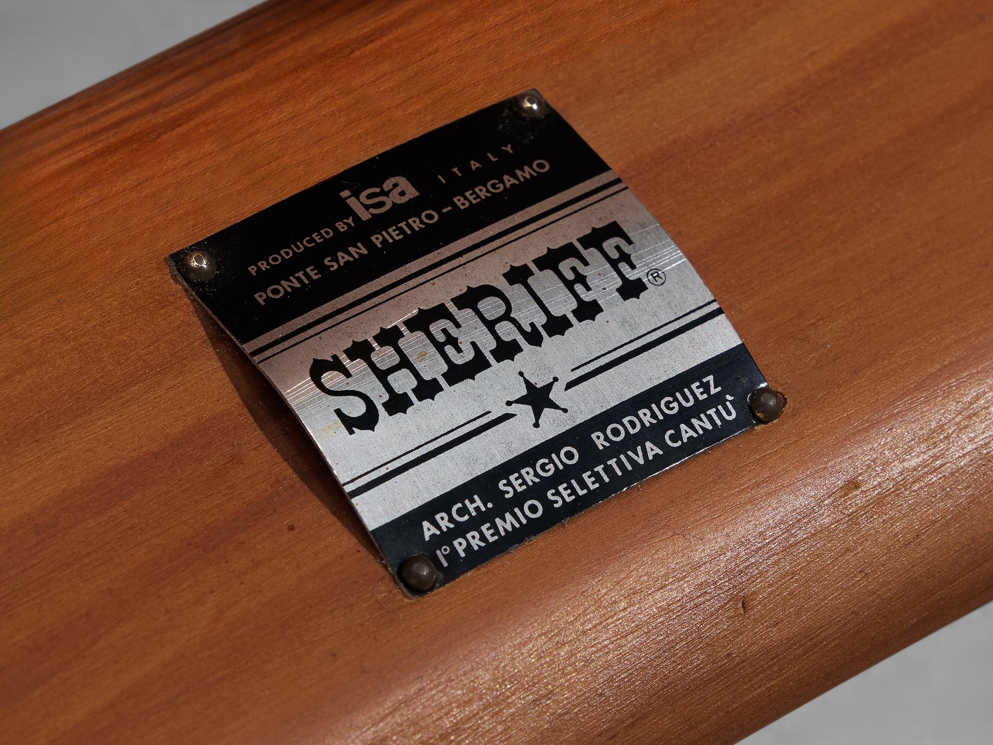 Rare Sergio Rodrigues for ISA Bergamo 'Sheriff' Side Table in Solid Pine tables Morentz