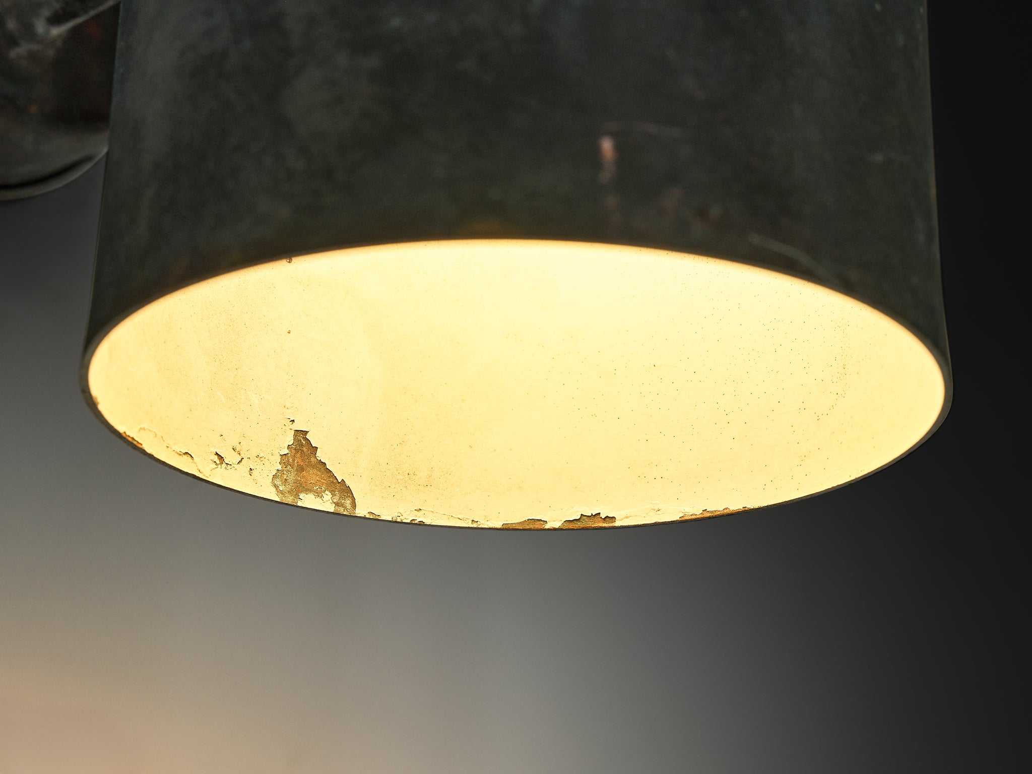 Hans-Agne Jakobsson ‘Rulle’ Wall Lights in Patinated Copper Lighting Morentz